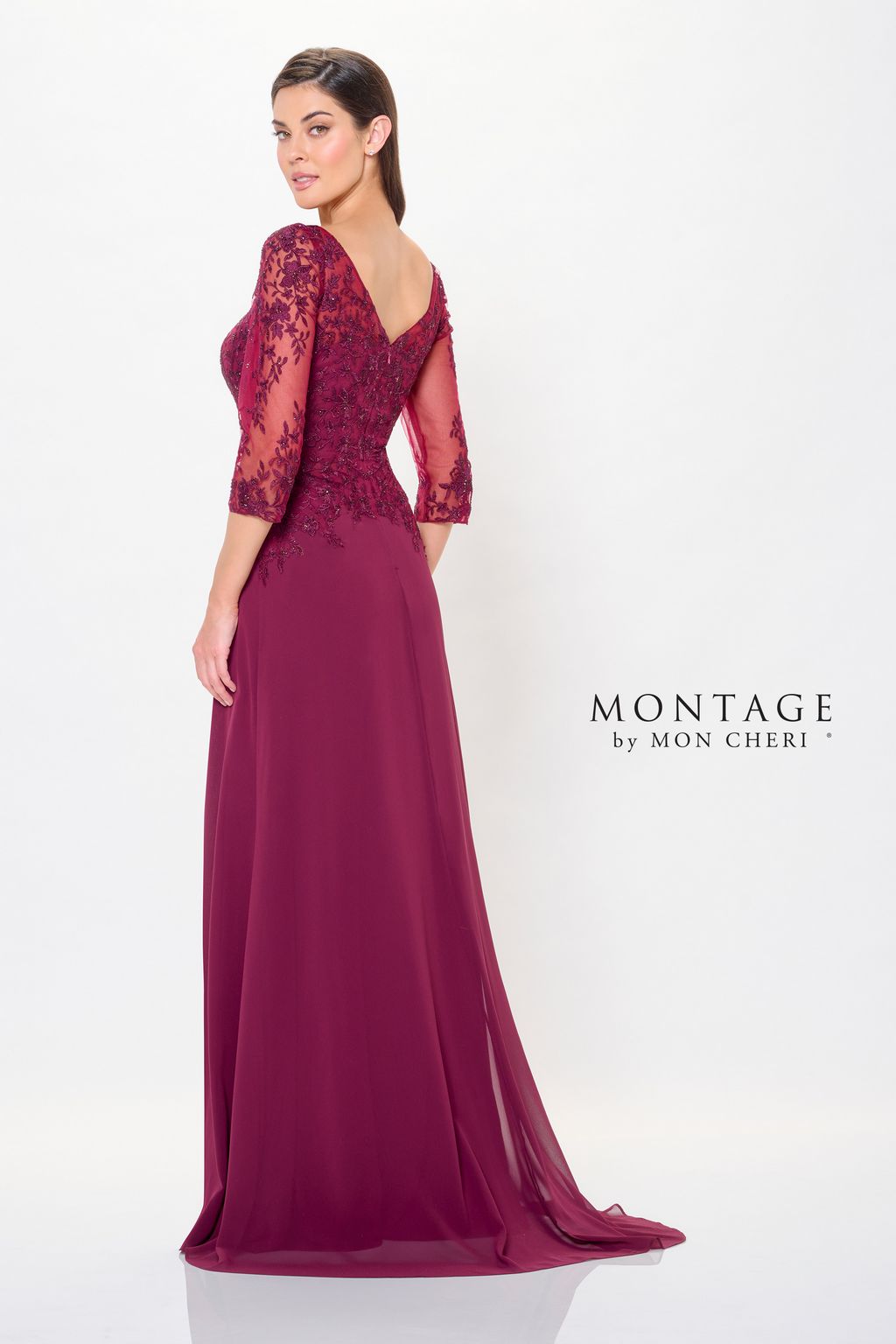 Mother of the Bride Dresses Long Mother of the Bride Formal Dress Bordeaux