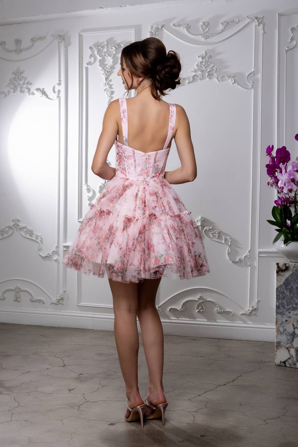 Sweetheart Mini/Short Tulle Cocktail Fit & Flare May Queen MQ2216