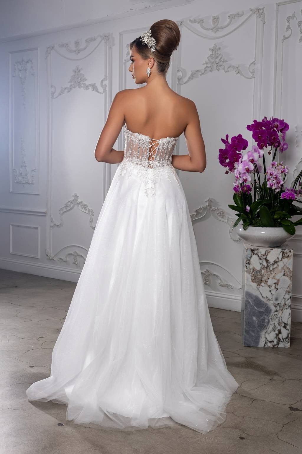 Sweetheart Floor-Length Tulle Prom A-Line May Queen 2222