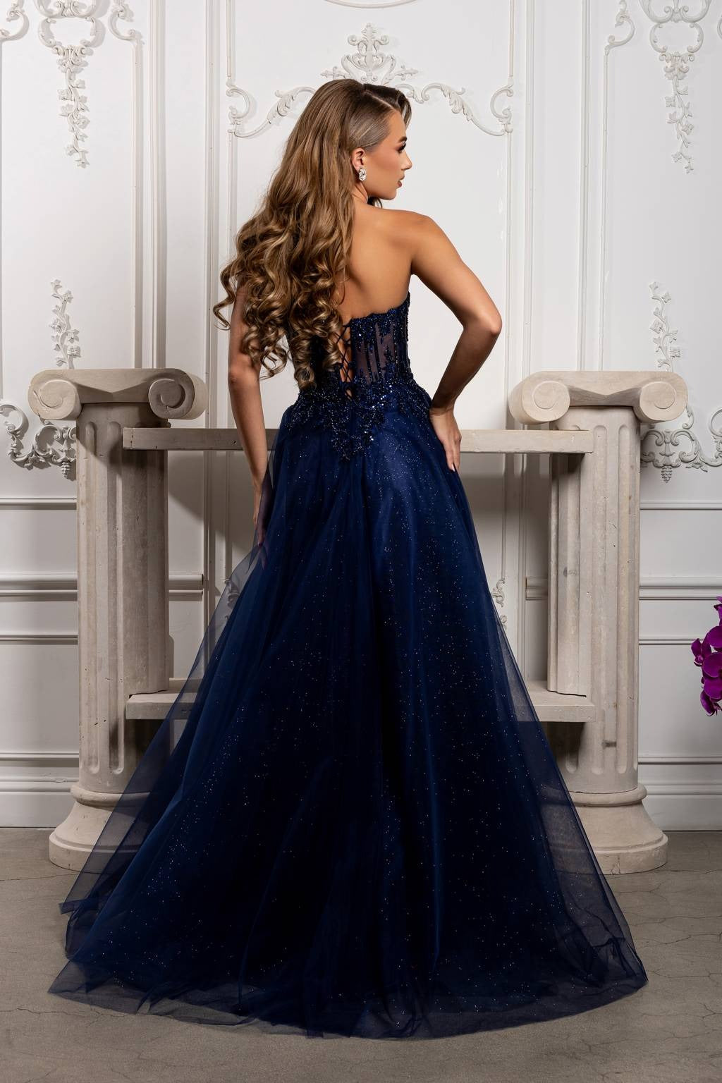 Sweetheart Floor-Length Tulle Prom A-Line May Queen 2222