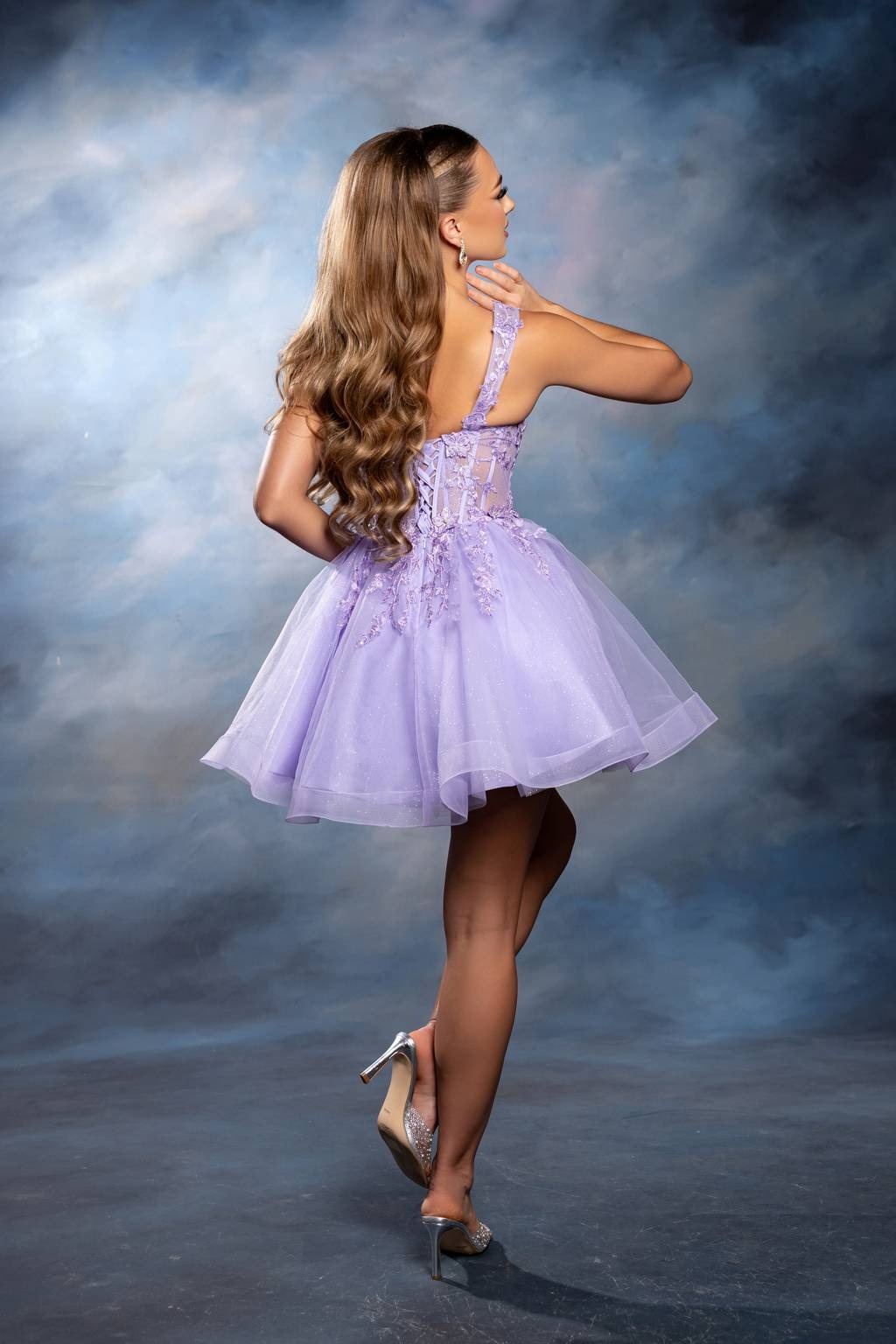 Sweetheart Mini Short Tulle Cocktail A-Line May Queen MQ2225