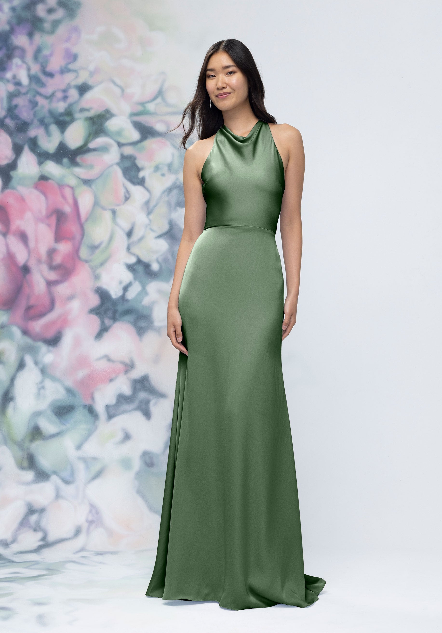 Formal Dresses Long Formal Evening Dress Moss-Satin-3030008-Cowl