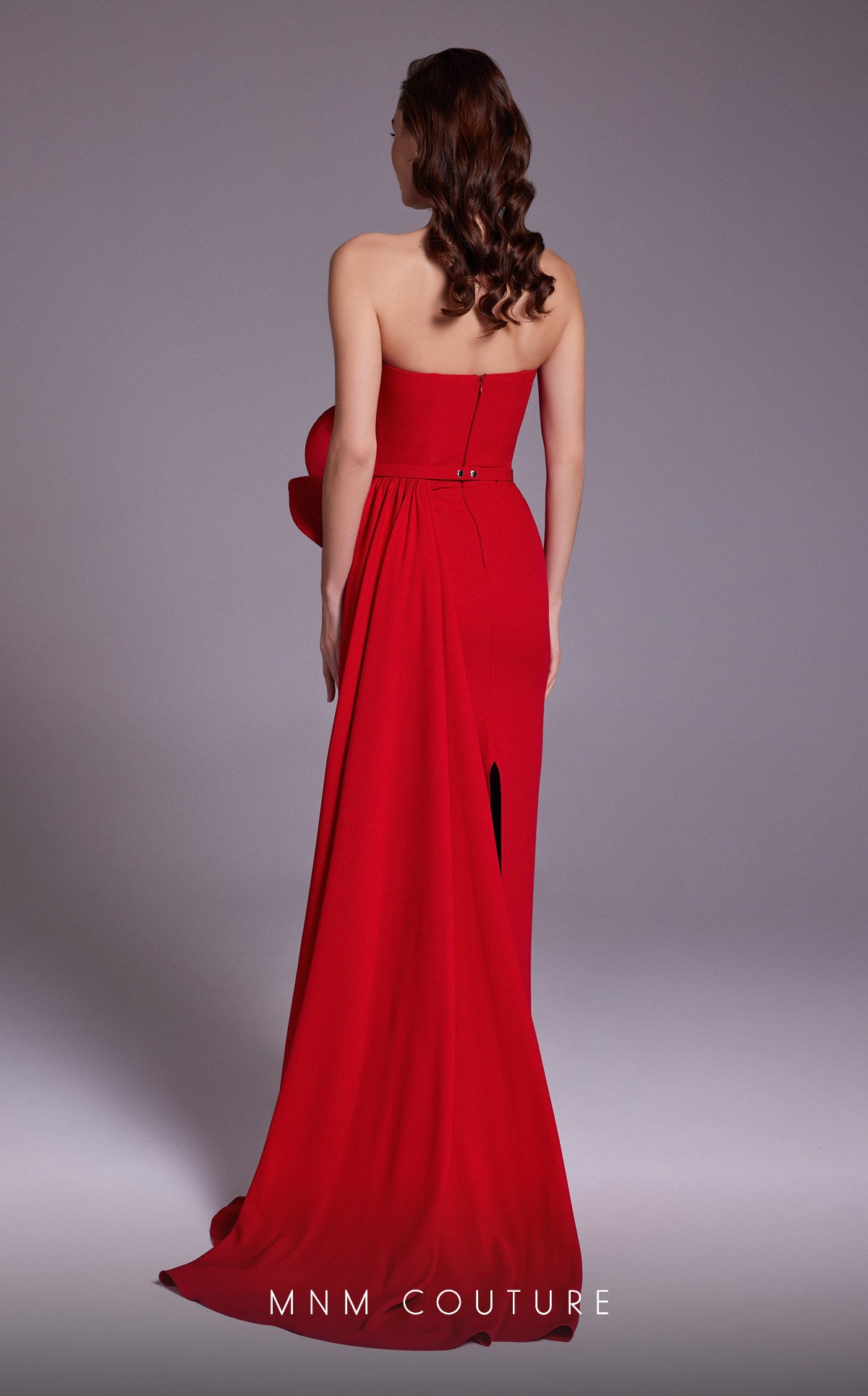 Formal Dresses Long Fitted Slit Formal Evening Dress Red
