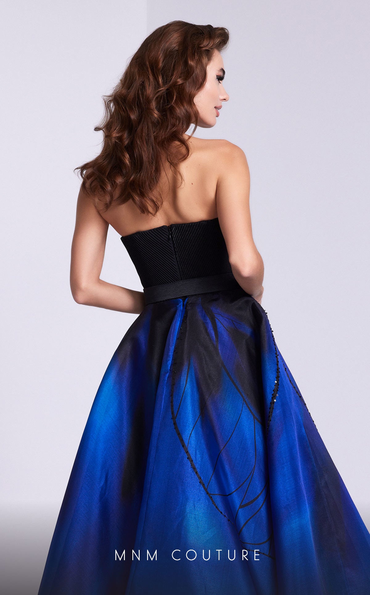 Cocktail Dresses Fitted A Line Corset Floral Cocktail Dress Black