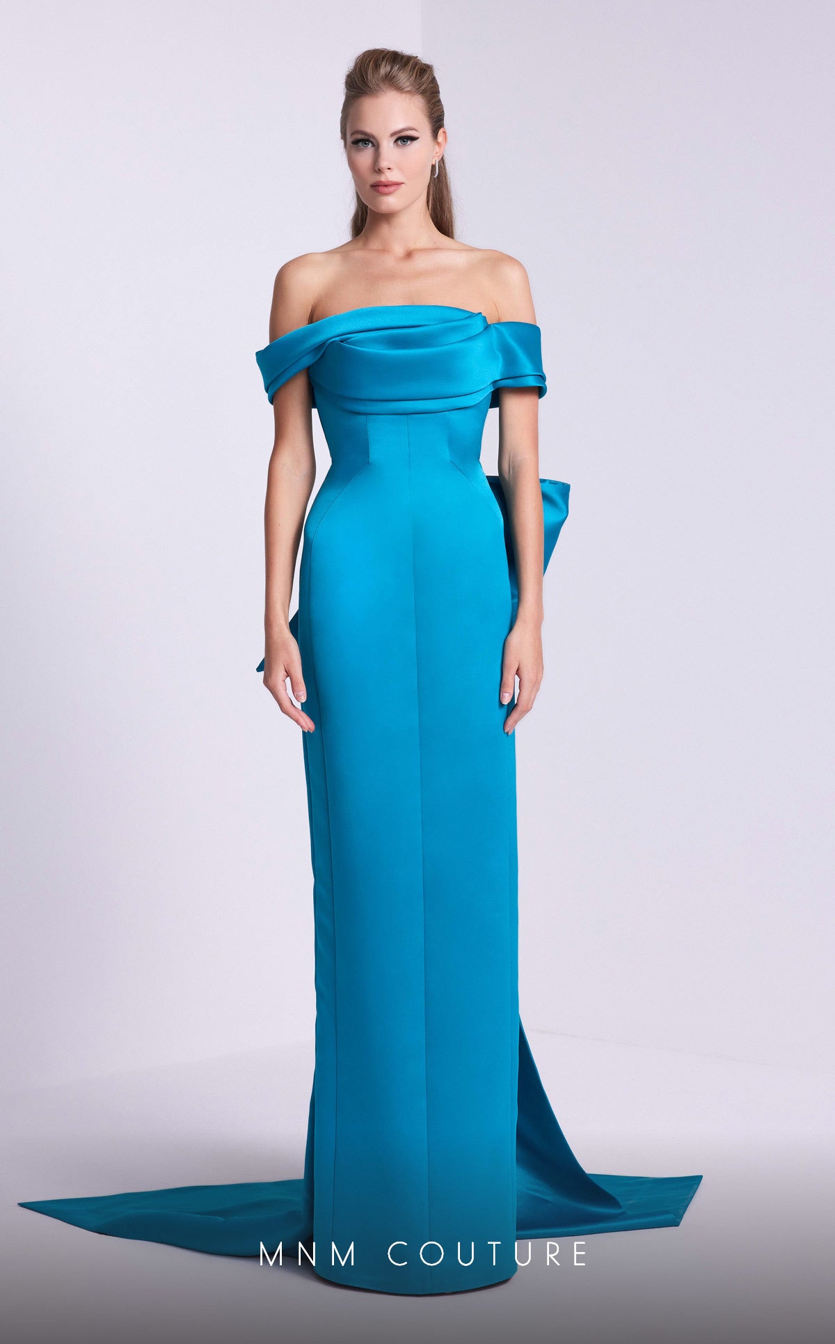 Prom Dresses Long Formal Fitted Pleated Prom Dress Turquoise