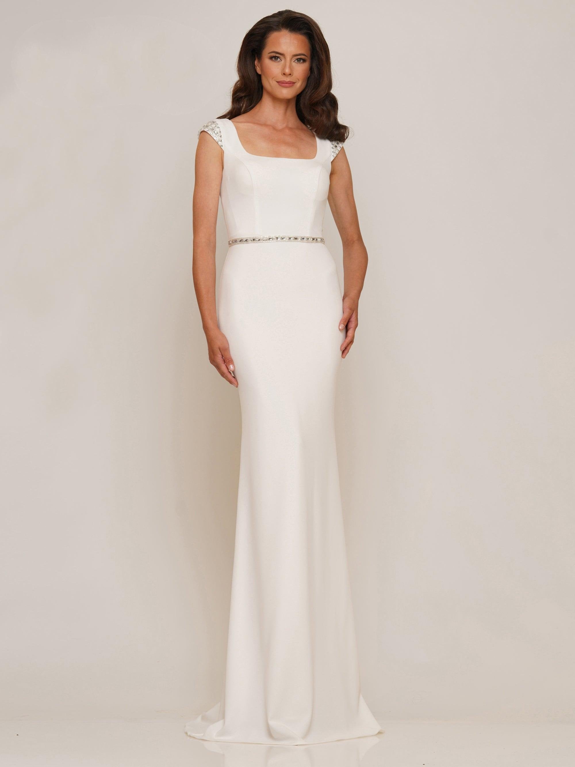 Rina di Montella Long Mother of the Bride Gown 2762 - The Dress Outlet