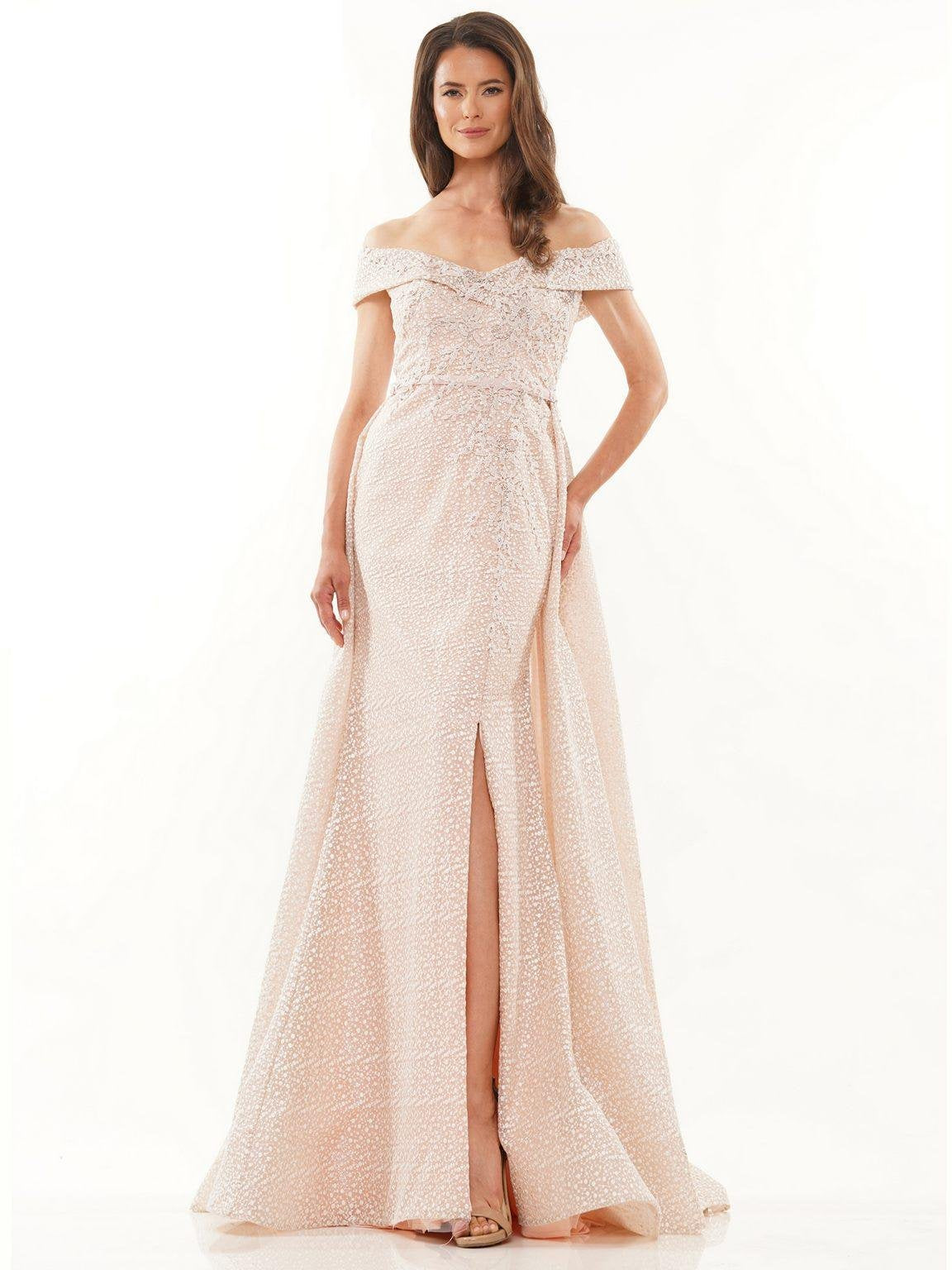 Formal Dresses Long Off Shoulder Formal Dress Dusty Rose