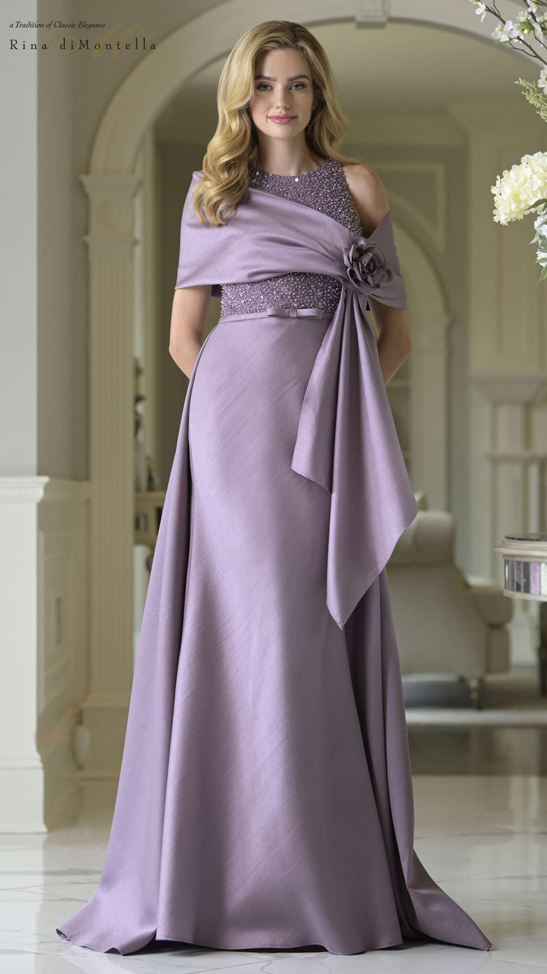 Formal Dresses Formal Beaded Evening Long Prom Dress Victorian Lilac