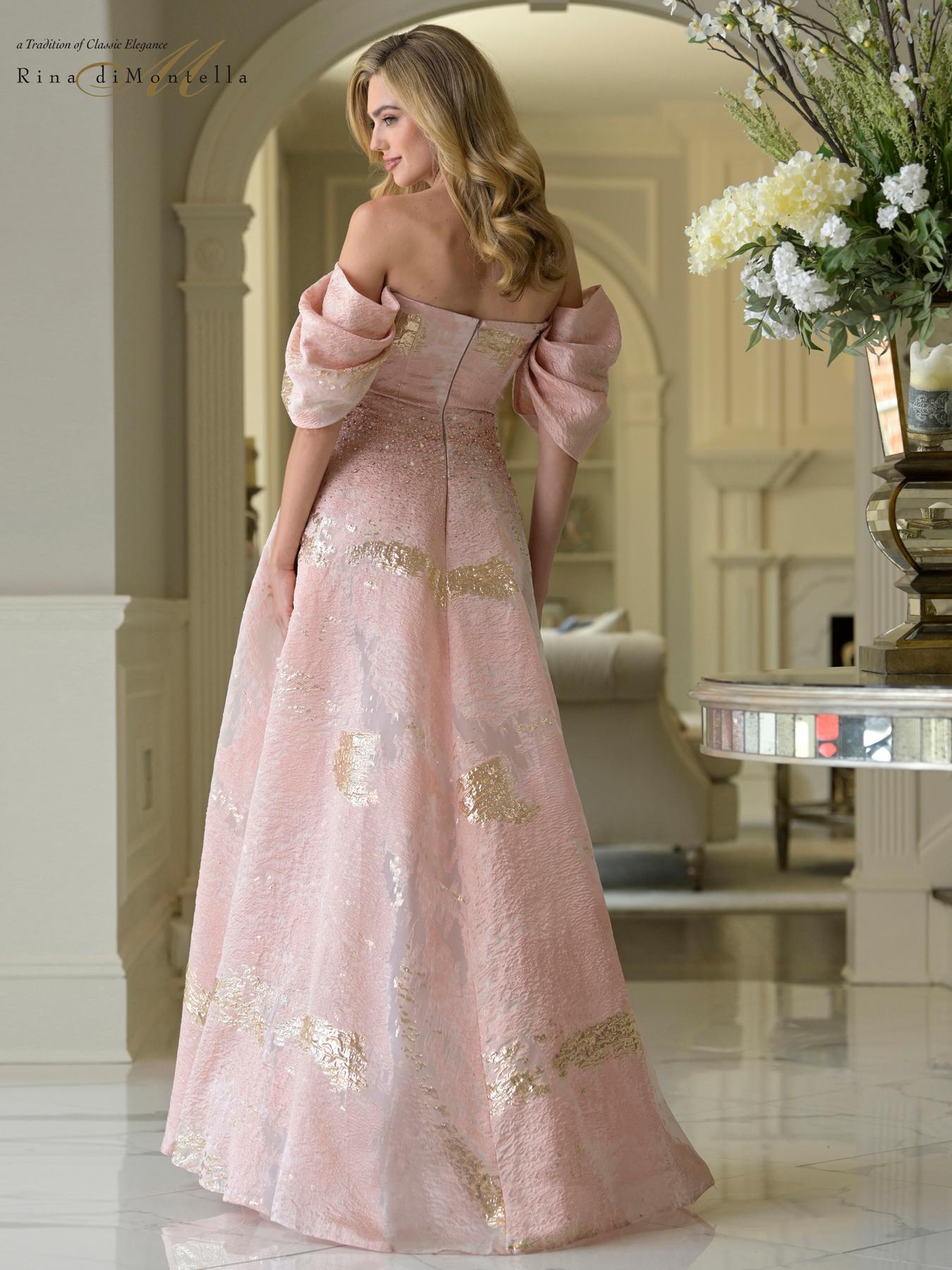 Prom Dresses Long Formal Beaded Glitter A Line Prom Dress Blush