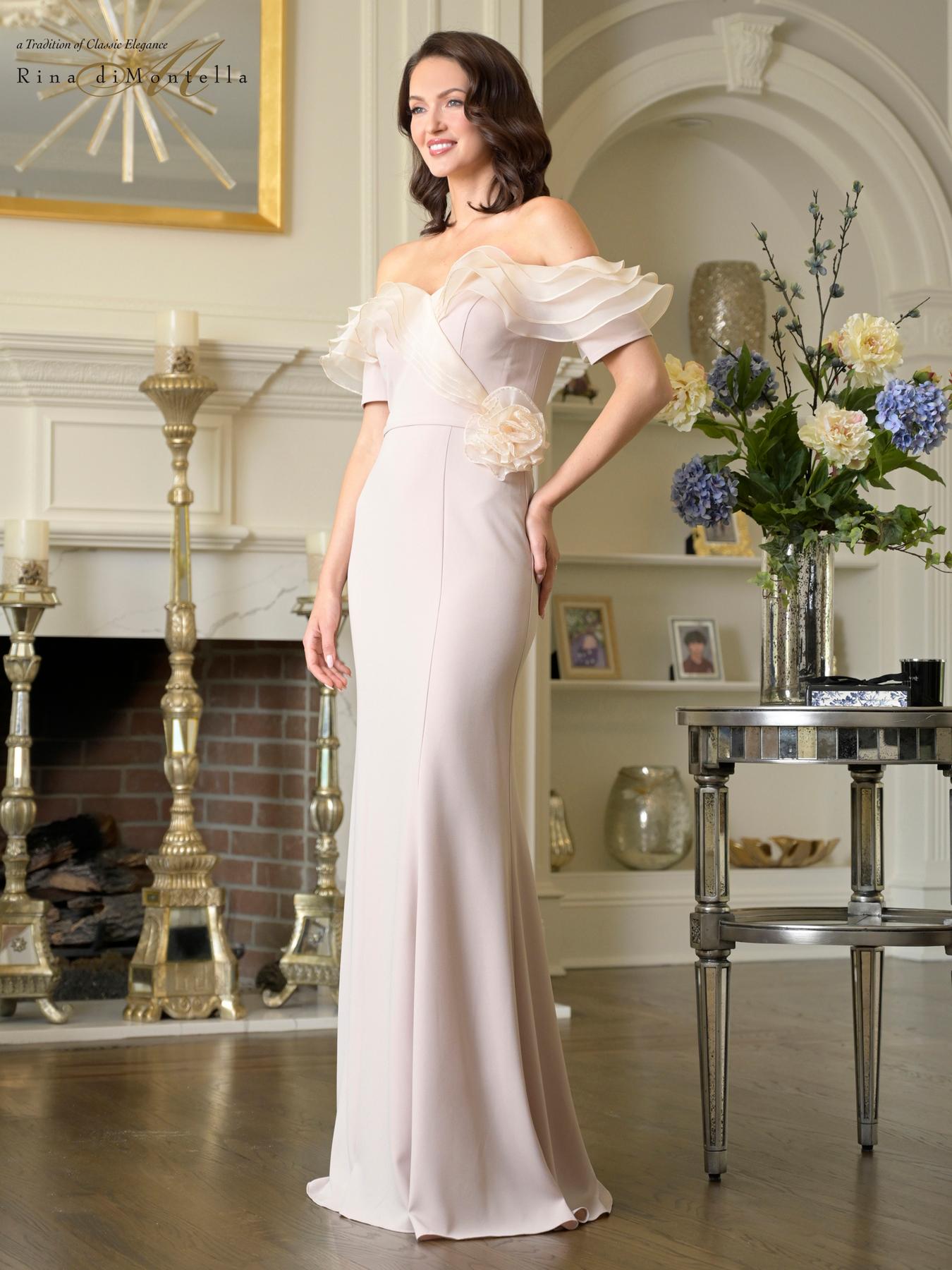 Prom Dresses Long Formal Fitted Prom Dress Champagne