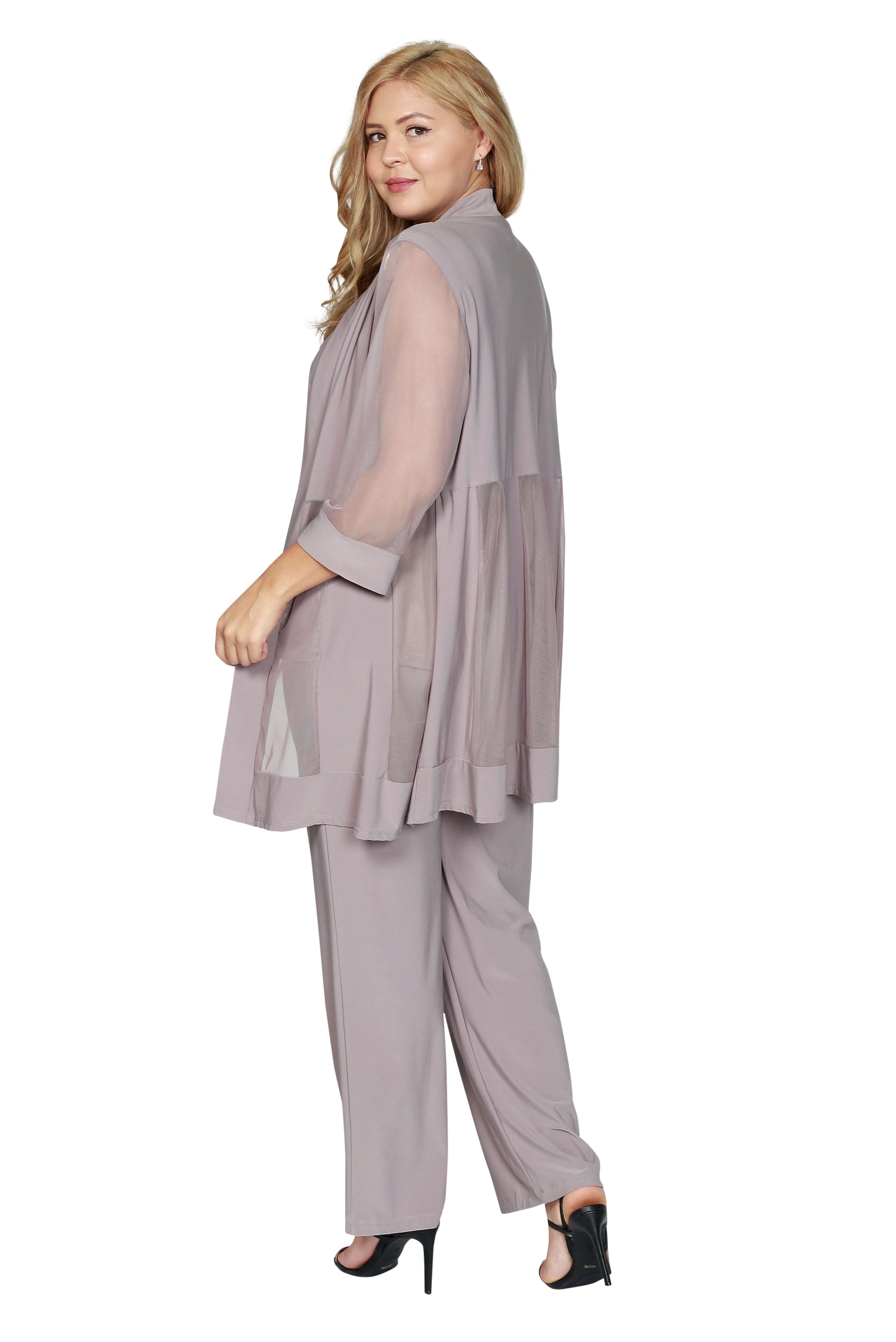 R&M Richards Plus Size Formal Pants Suit - The Dress Outlet R&M Richards