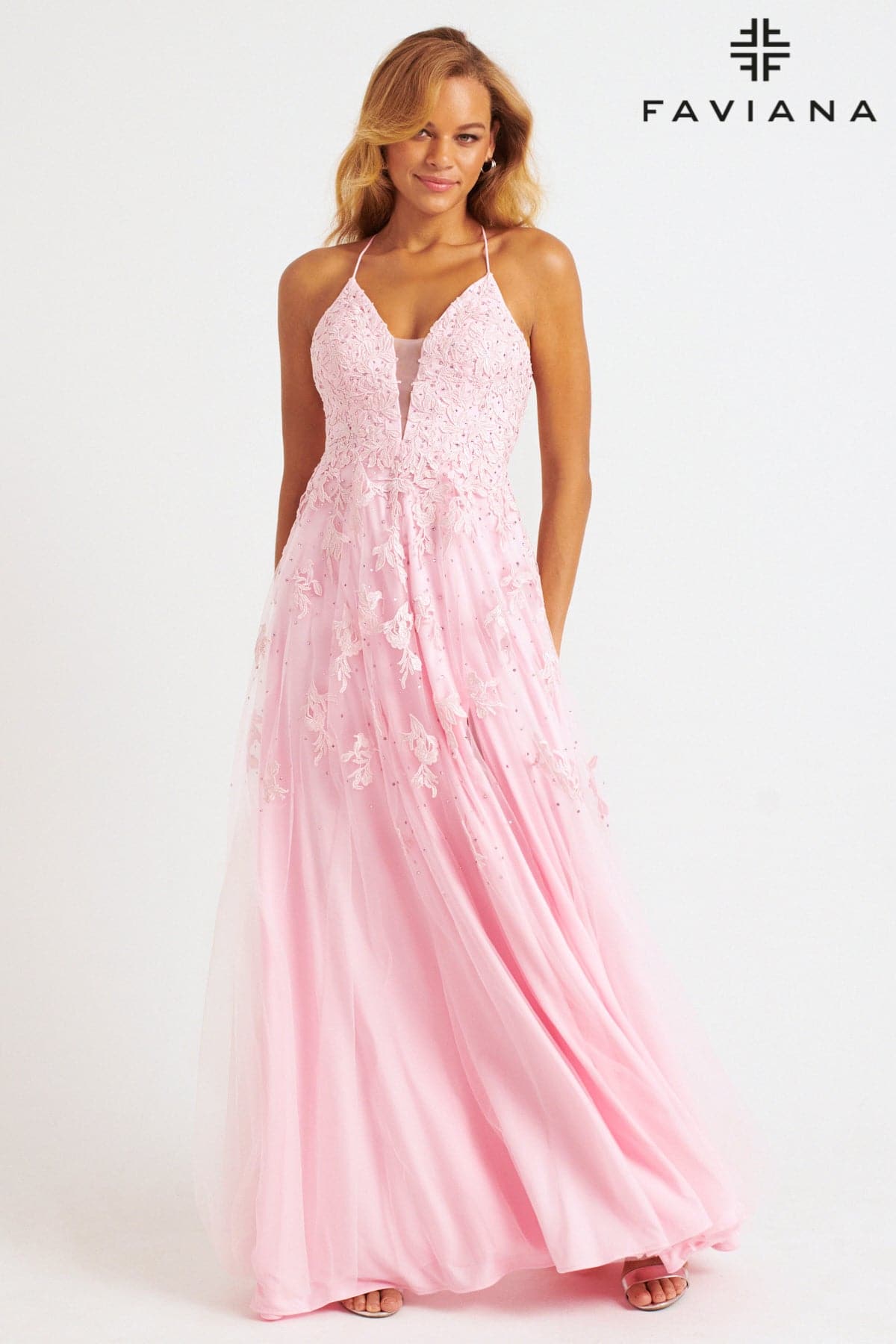 Prom Dresses Long A Line Prom Dress Light Pink