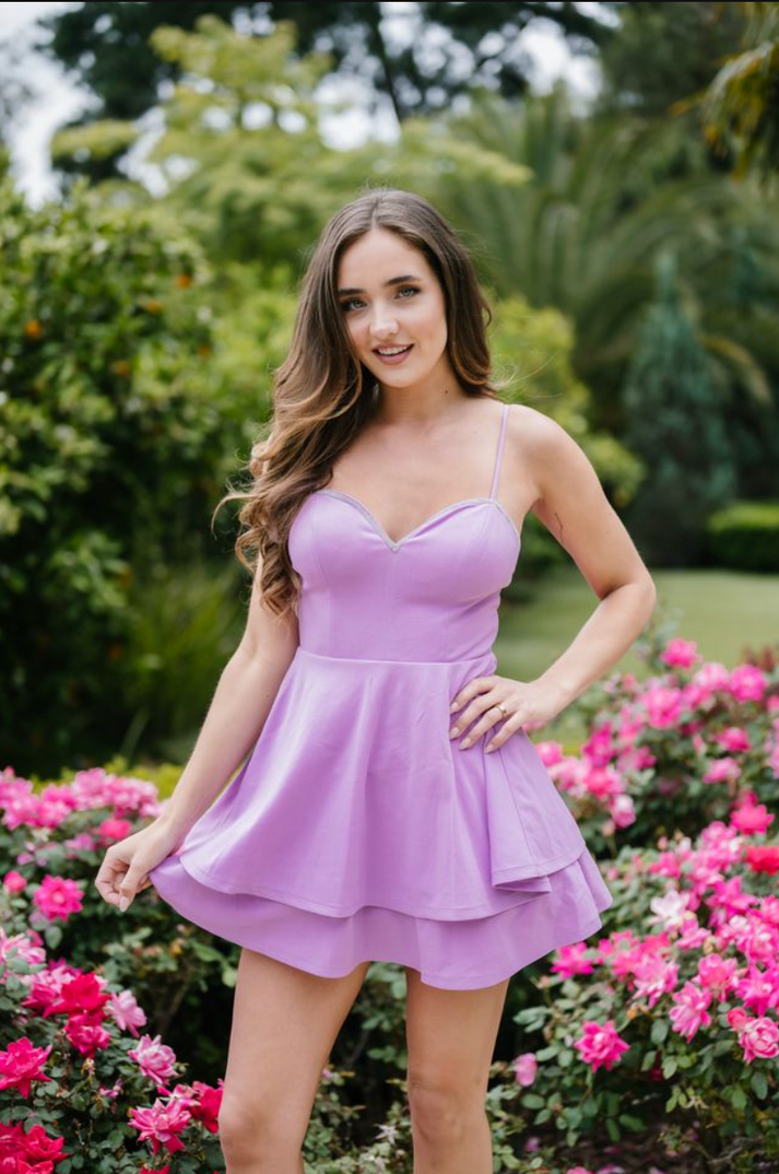 Cocktail Dresses Short A Line Cocktail Dress Aleta 1309 Lilac
