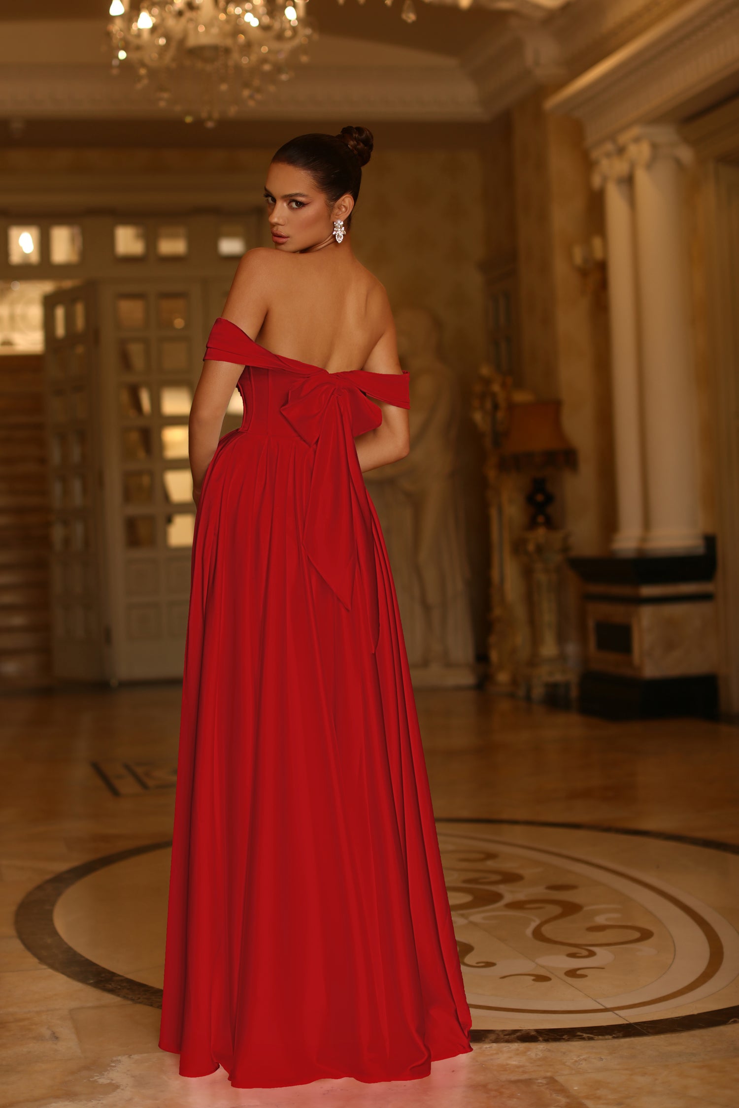 Tina Holly TE207 Long Formal A Line Prom Gown