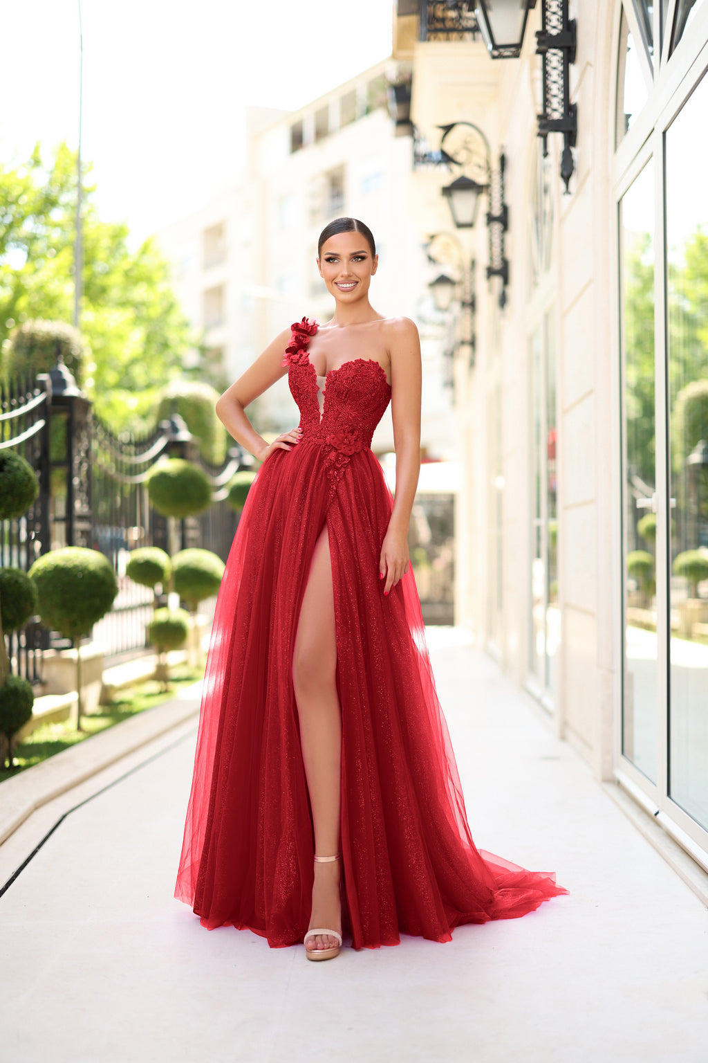 Tina Holly TK554 Long Glitter Ball Gown Formal Prom Dress