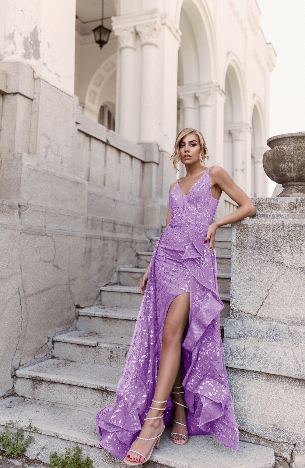 Pencil Skirt Tiffani Ruched Midi Skirt In Fuchsia Yves Saint