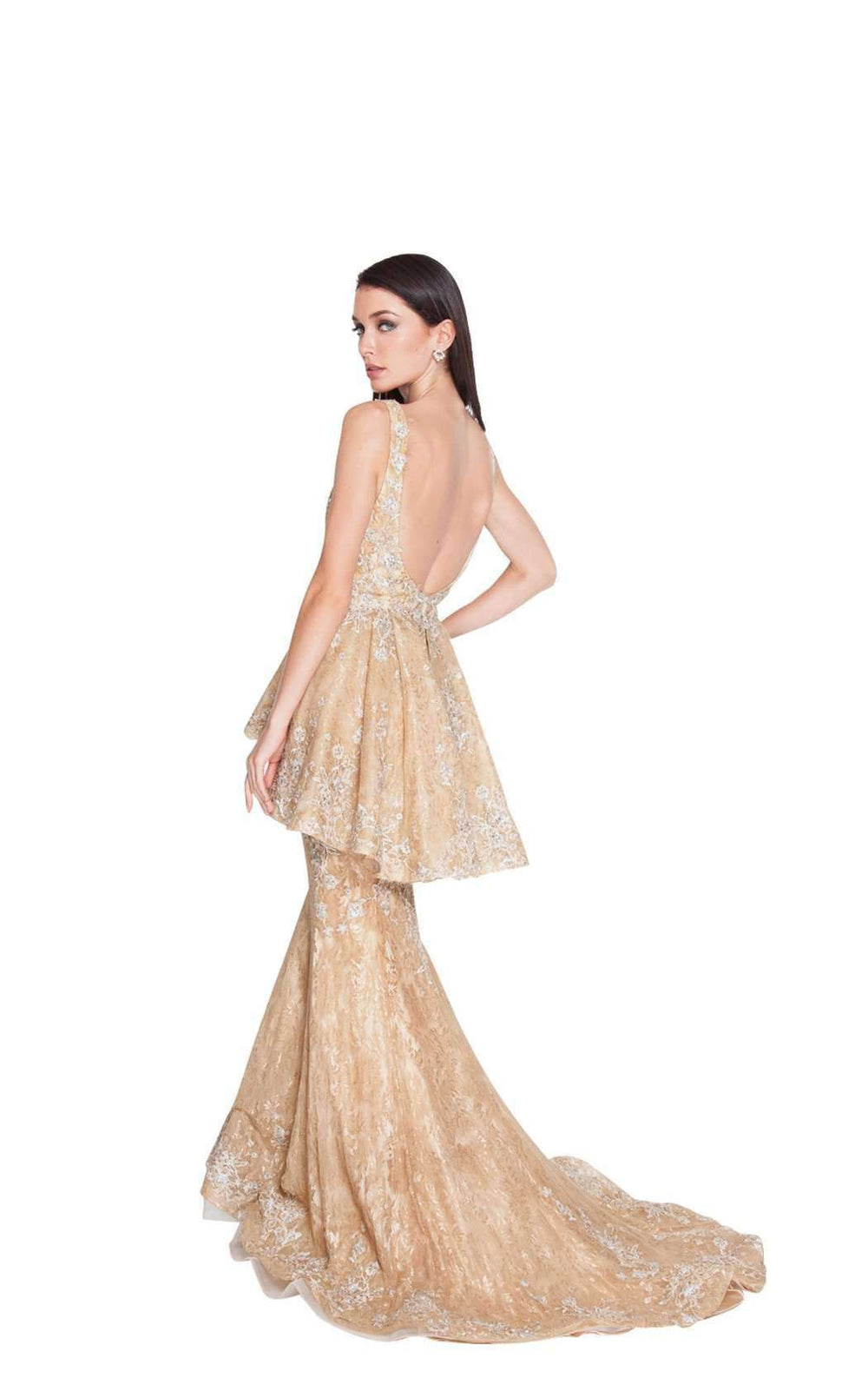 Terani Couture Formal Long Prom Dress 1811GL6455 - The Dress Outlet