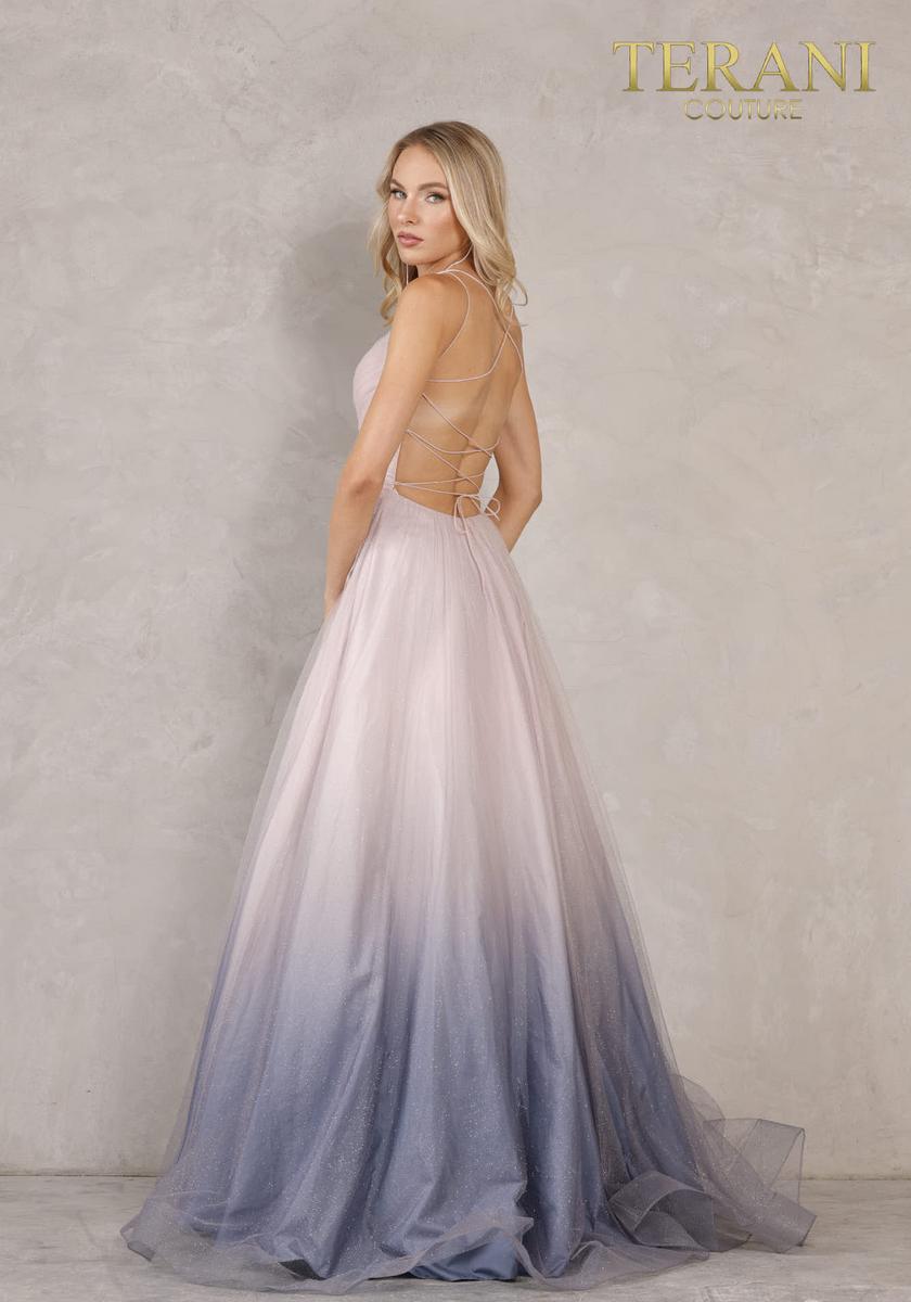 Terani Couture Spaghetti Strap Long Dress 2111P4114 - The Dress Outlet
