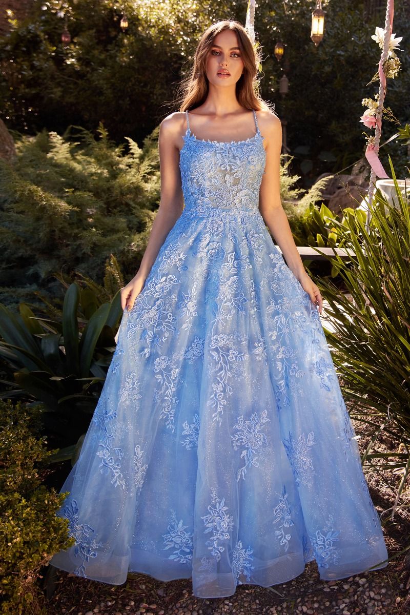 Prom Dresses Long Formal A Line Prom Dress Blue