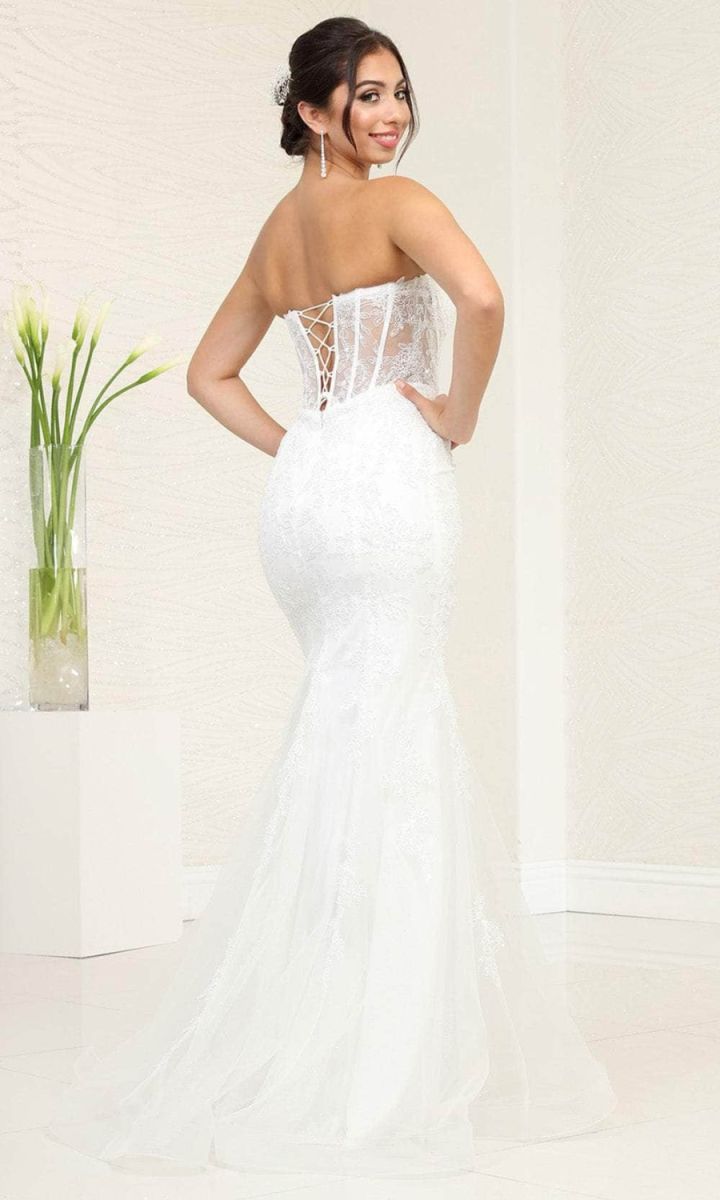 Sweetheart Floor-Length Tulle Prom Mermaid/Trumpet May Queen RQ8118