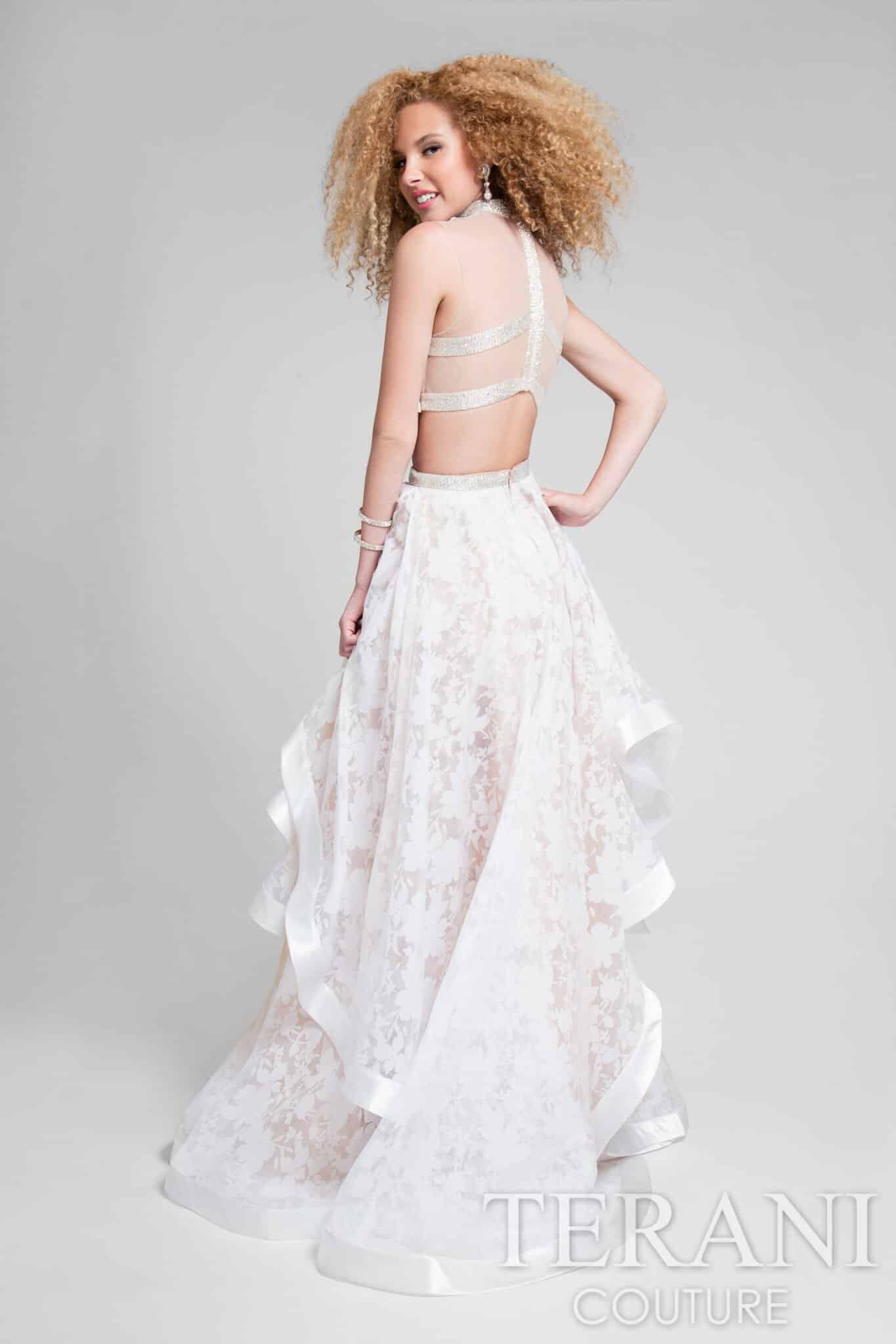 Terani Couture Two Piece Long Prom Dress 1711P2713 - The Dress Outlet