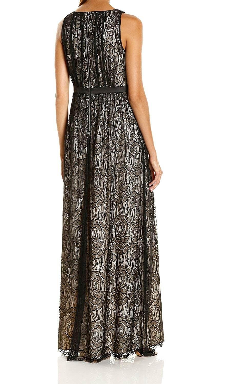 Adrianna Papell Sleeveless Long Formal Evening Dress - The Dress Outlet Adrianna Papell