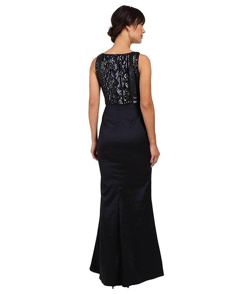 Adrianna Papell Long Sleeveless Formal Evening Gown - The Dress Outlet Adrianna Papell