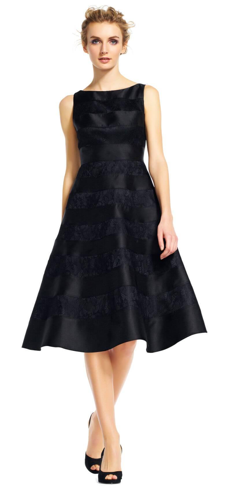 Adrianna Papell Sleeveless Short Cocktail Party Dress - The Dress Outlet Adrianna Papell