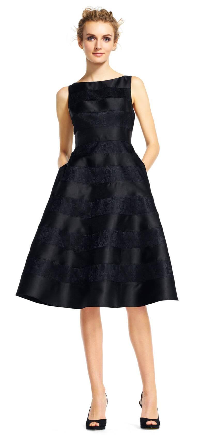 Adrianna Papell Sleeveless Short Cocktail Party Dress - The Dress Outlet Adrianna Papell