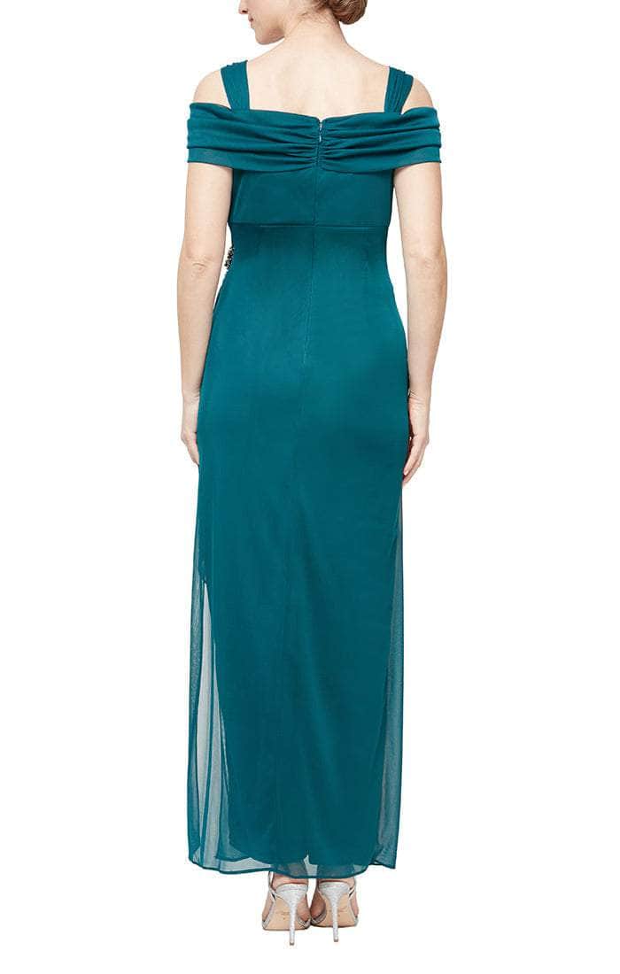 Alex Evenings AE132902 Long Formal Off Shoulder Dress
