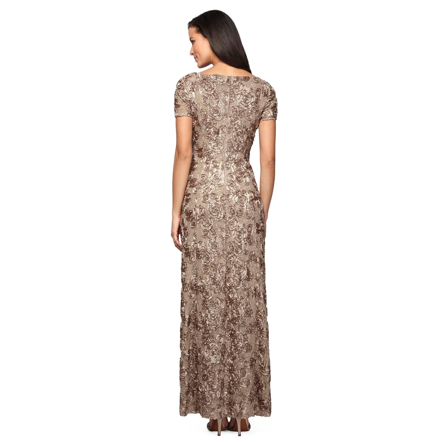 Alex Evenings Long Mother of the Bride Dress 112788 - The Dress Outlet