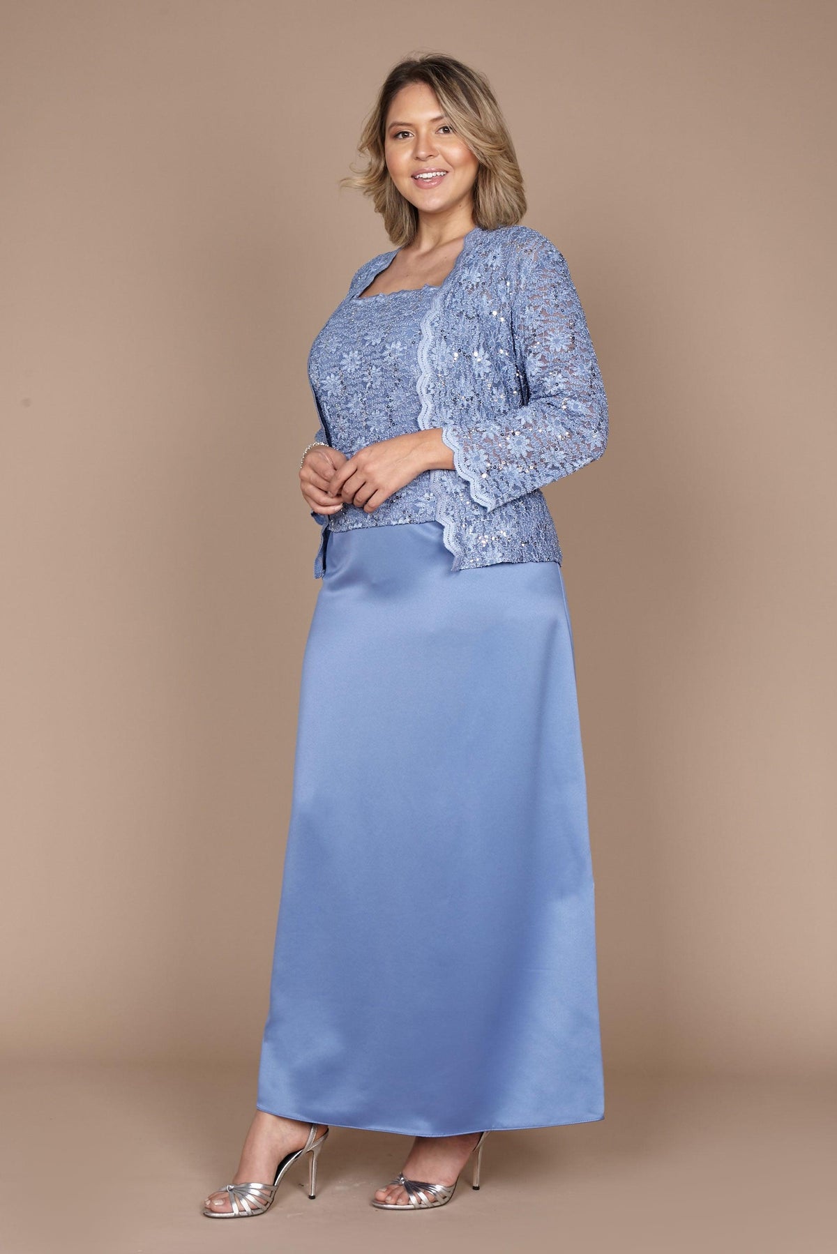 Alex Evenings AE4121198 Long Plus Size Formal Dress