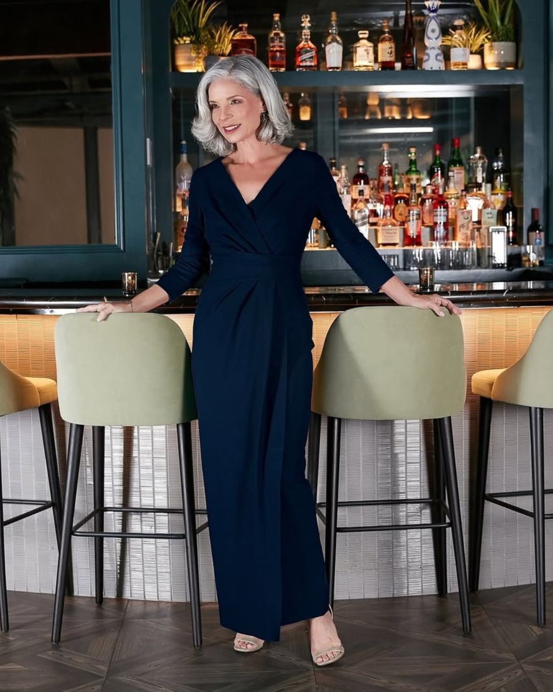 Alex Evenings 8134413 Formal Long Mother of the Bride Evening Dress