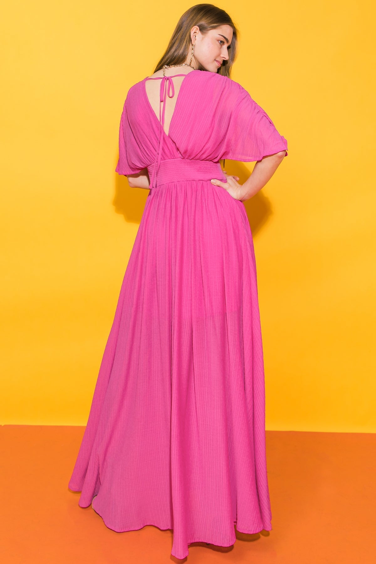 Formal Dresses Long A Line Prom Formal Dress Flying Tomato ID19420 Fuchsia
