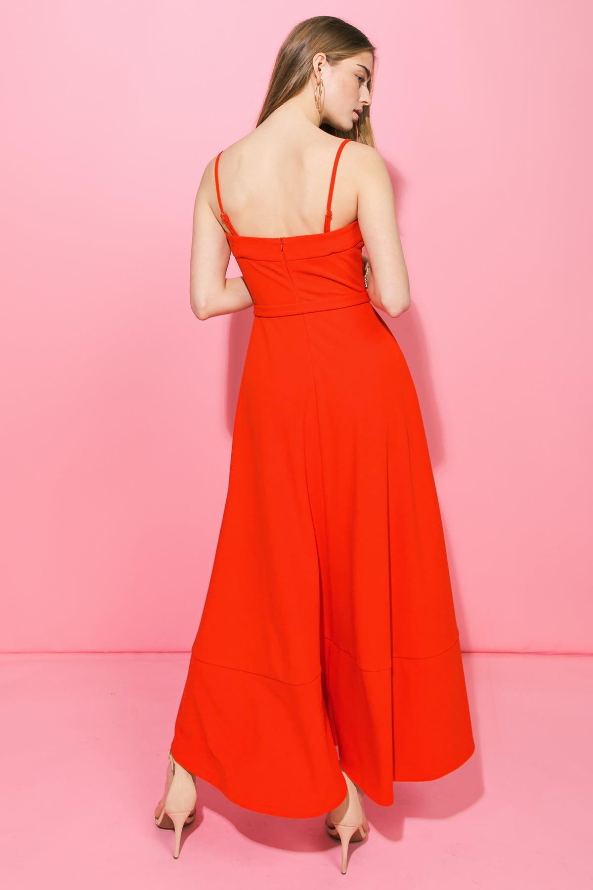 Cocktail Dresses High Low Formal Cocktail Dress Flying Tomato ID19769 Red