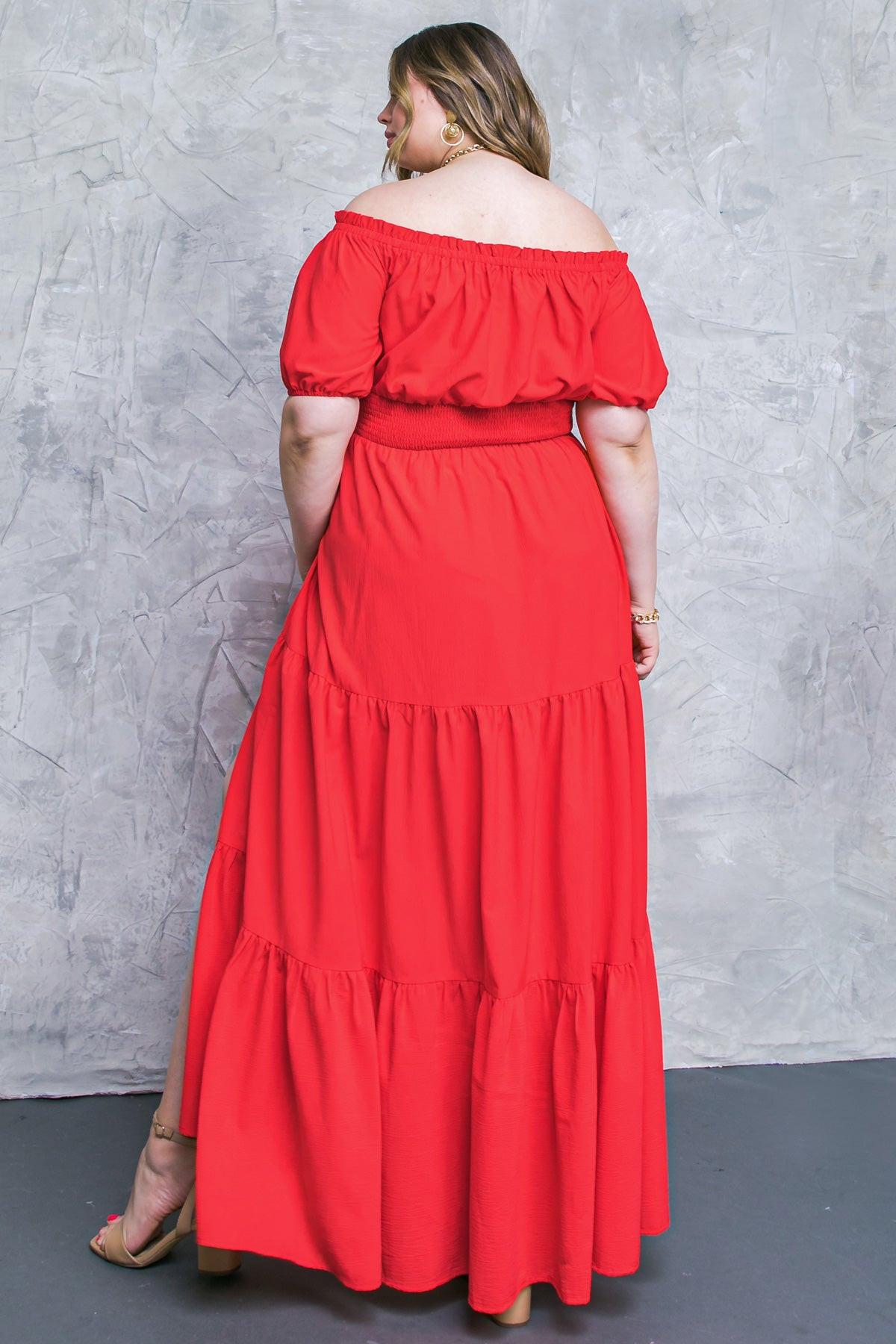 Off-the-Shoulder Floor-Length Chiffon Evening A-Line Flying Tomato ID20020