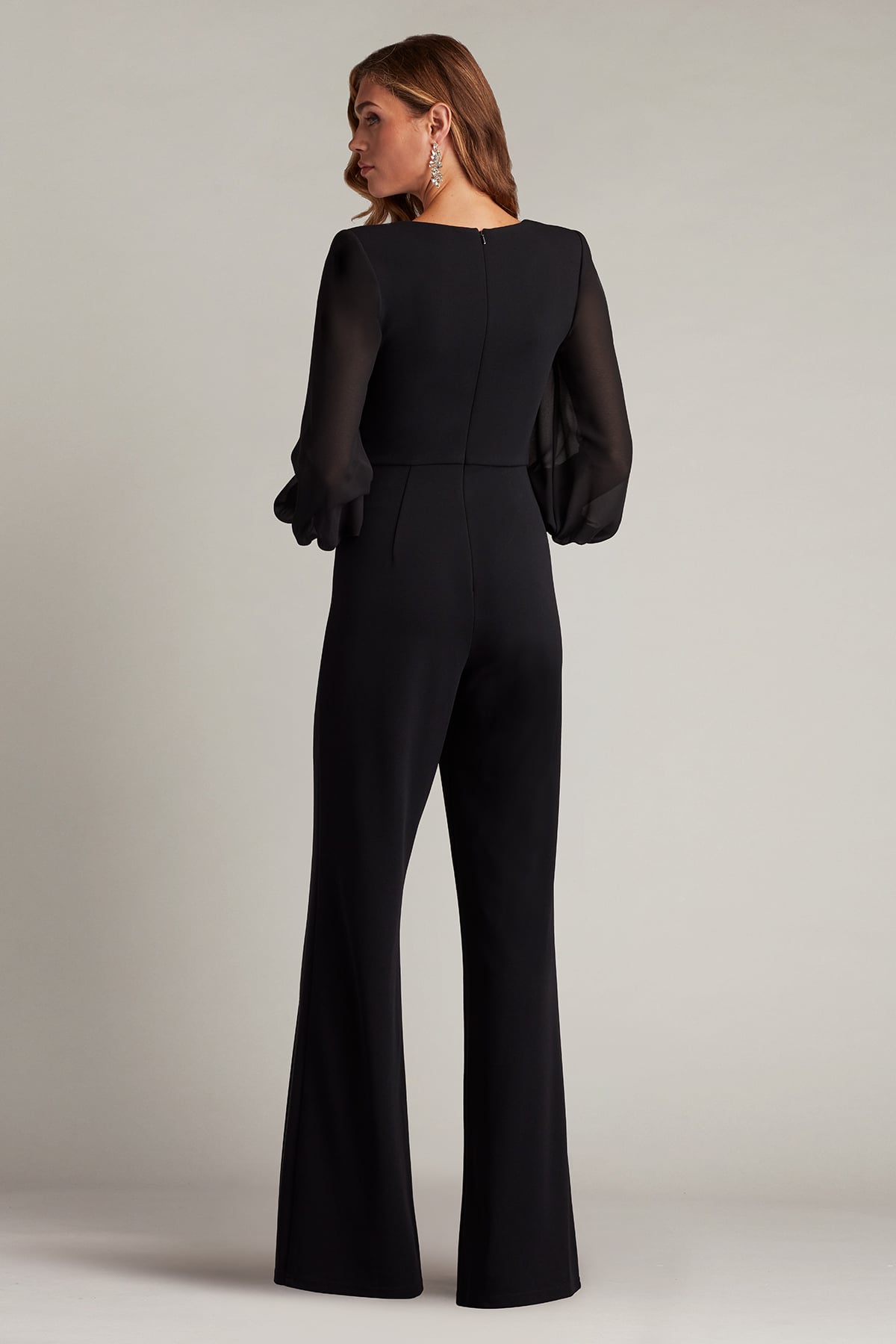 Jumpsuit Long Sleeve Formal Jumpsuit Black