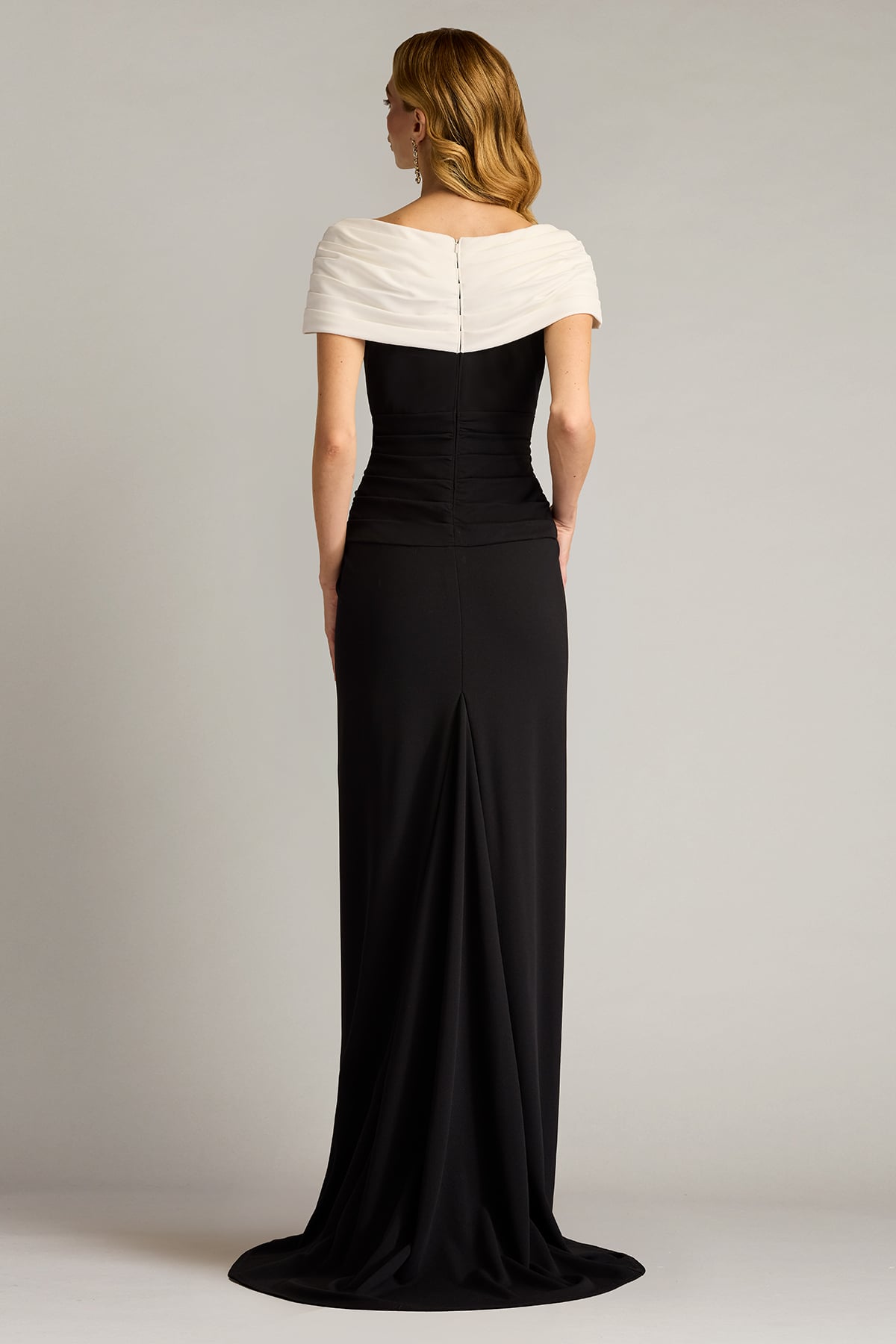 Formal Dresses Formal Long Evening Dress Black/Ivory