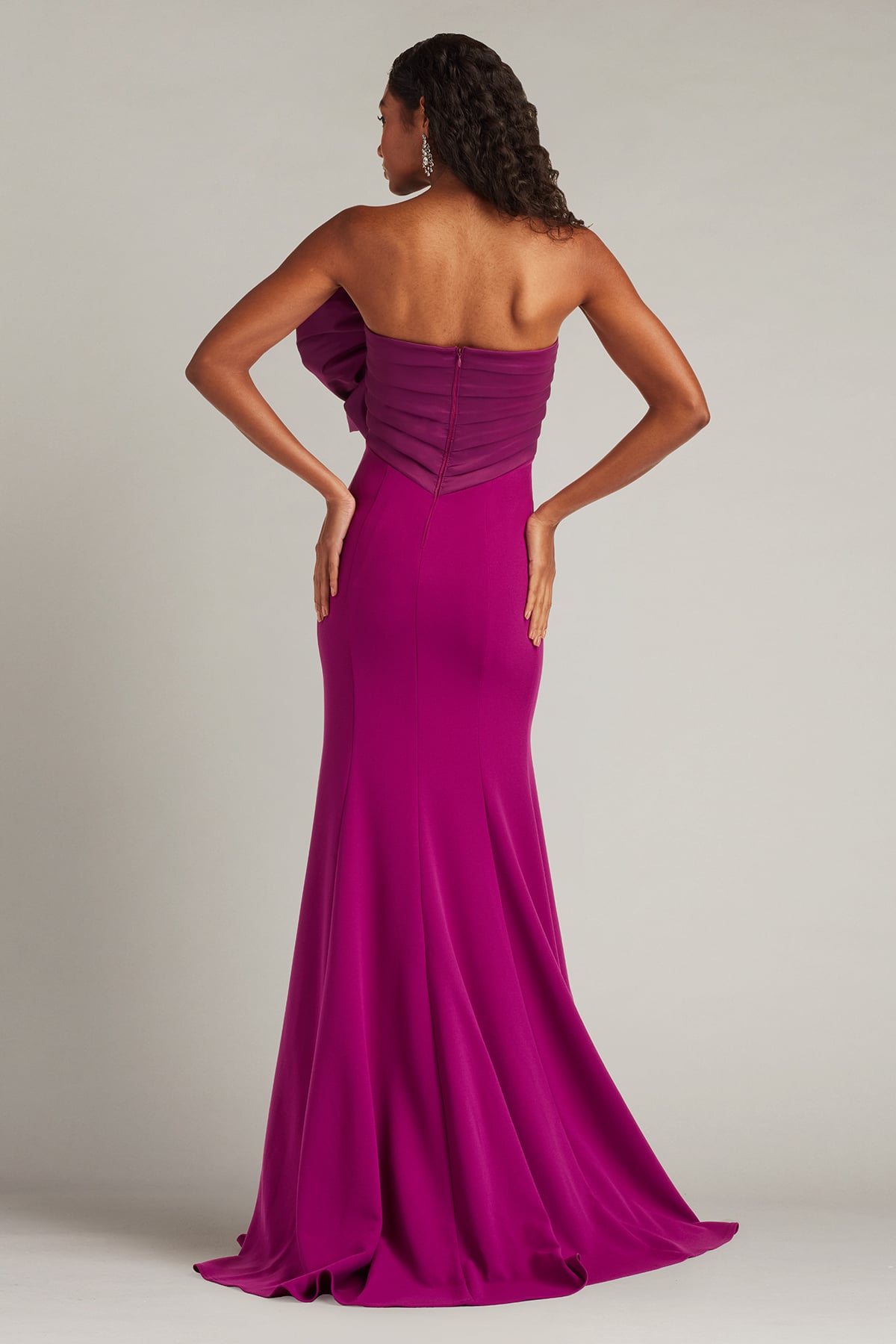 Prom Dresses Long Prom Formal Evening Dress Tadashi Shoji BOS26010L Magenta