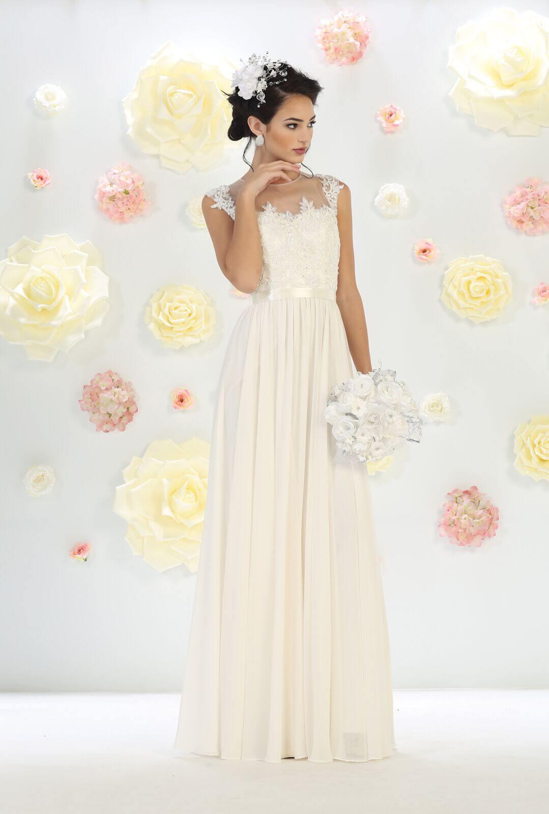 Bridesmaid Long Formal Dress - The Dress Outlet May Queen