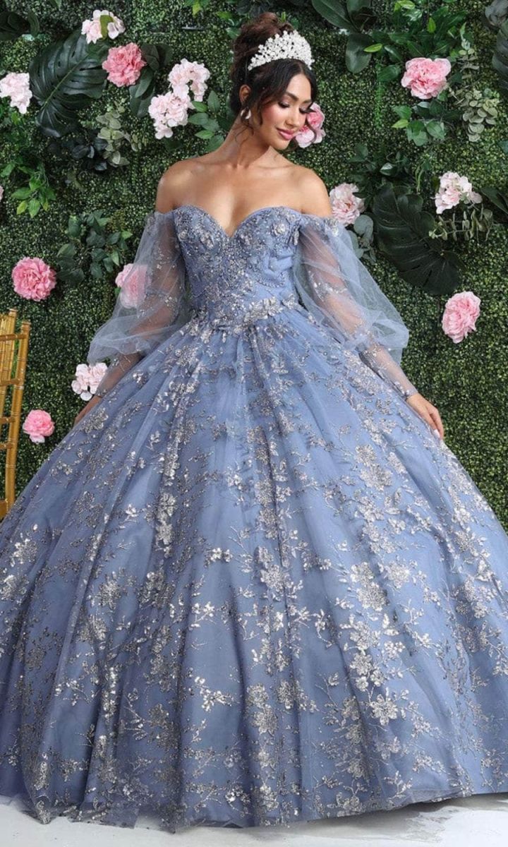 Sweetheart Floor-Length Tulle Quinceañera Ball Gown May Queen LK206