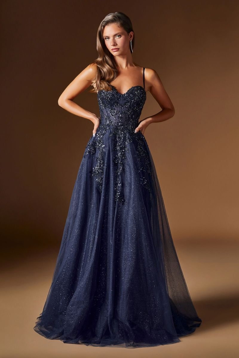 Sweetheart Floor-Length Tulle Formal Ball Gown LaDivine C177