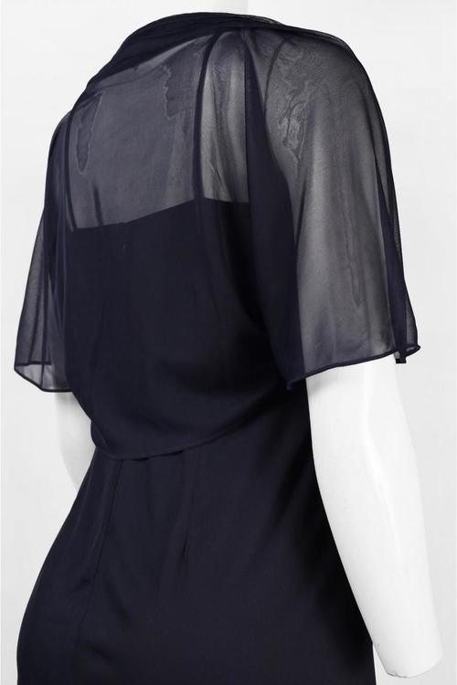 Cachet Long Formal Dress Evening Gown with Bolero - The Dress Outlet Cachet
