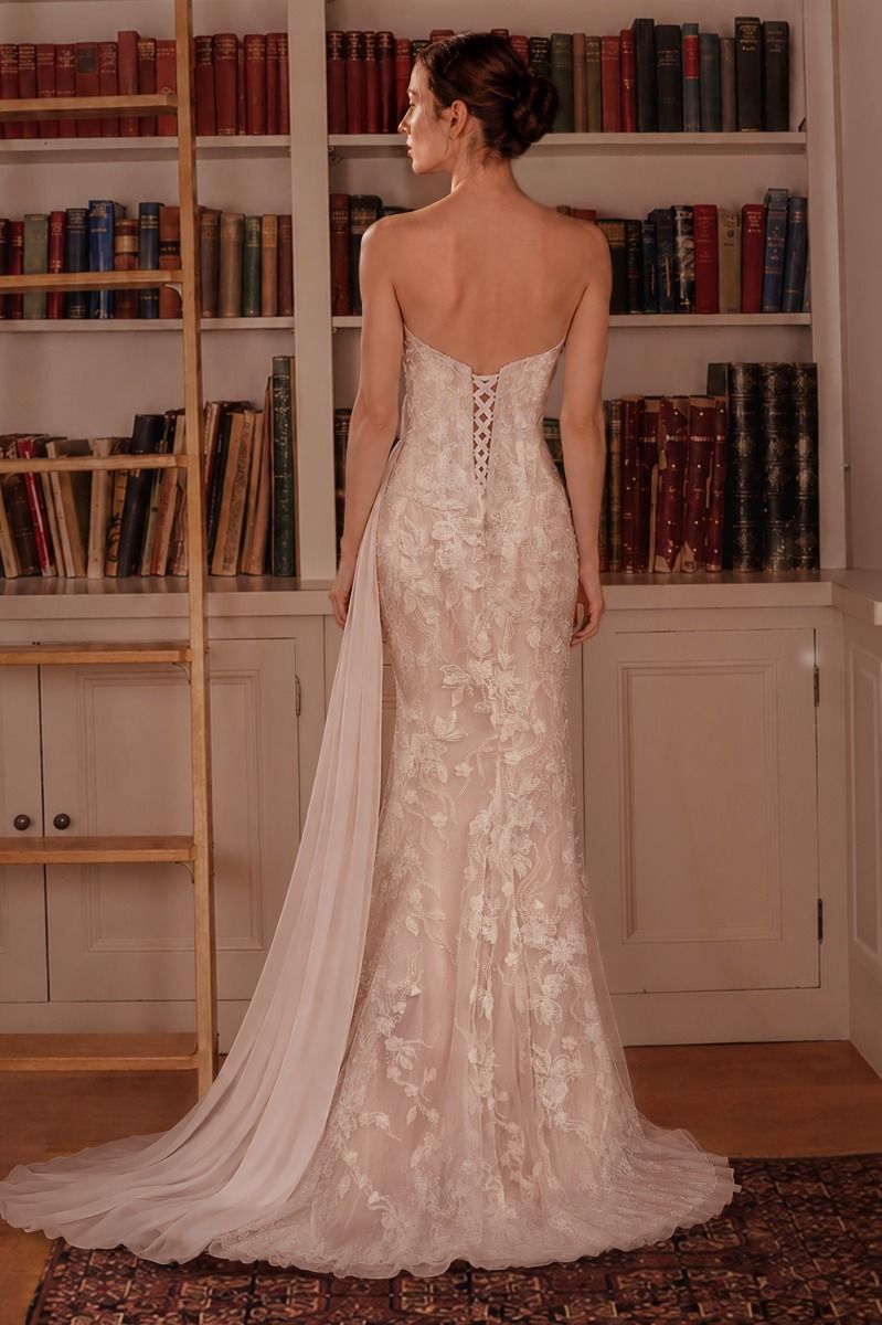Sweetheart Floor-Length Lace Occasion Mermaid LaDivine CB168W