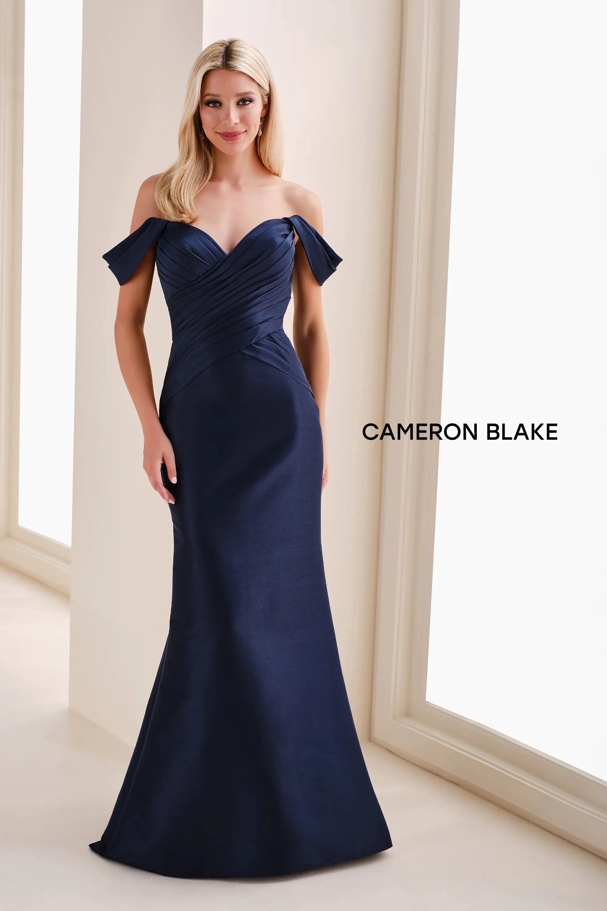 Formal Dresses Long Formal Fitted Prom Dress Navy