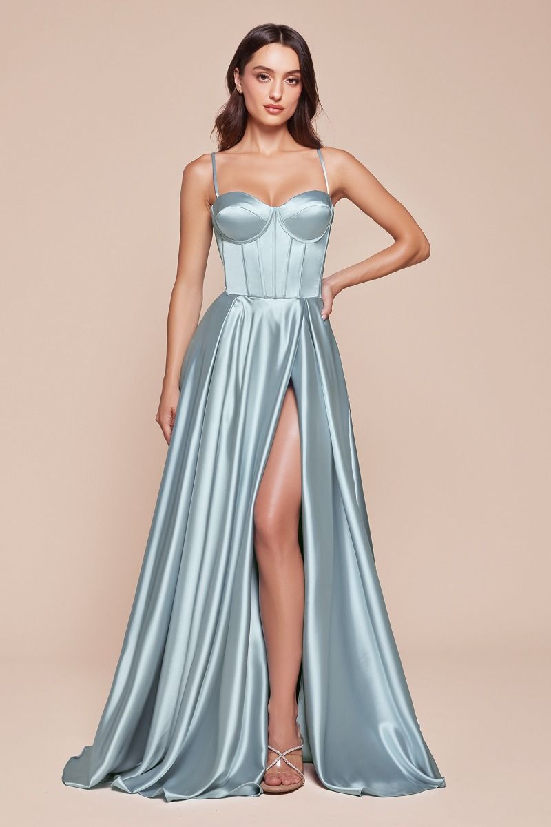 LaDivine CD337 Formal A Line Prom Long Dress