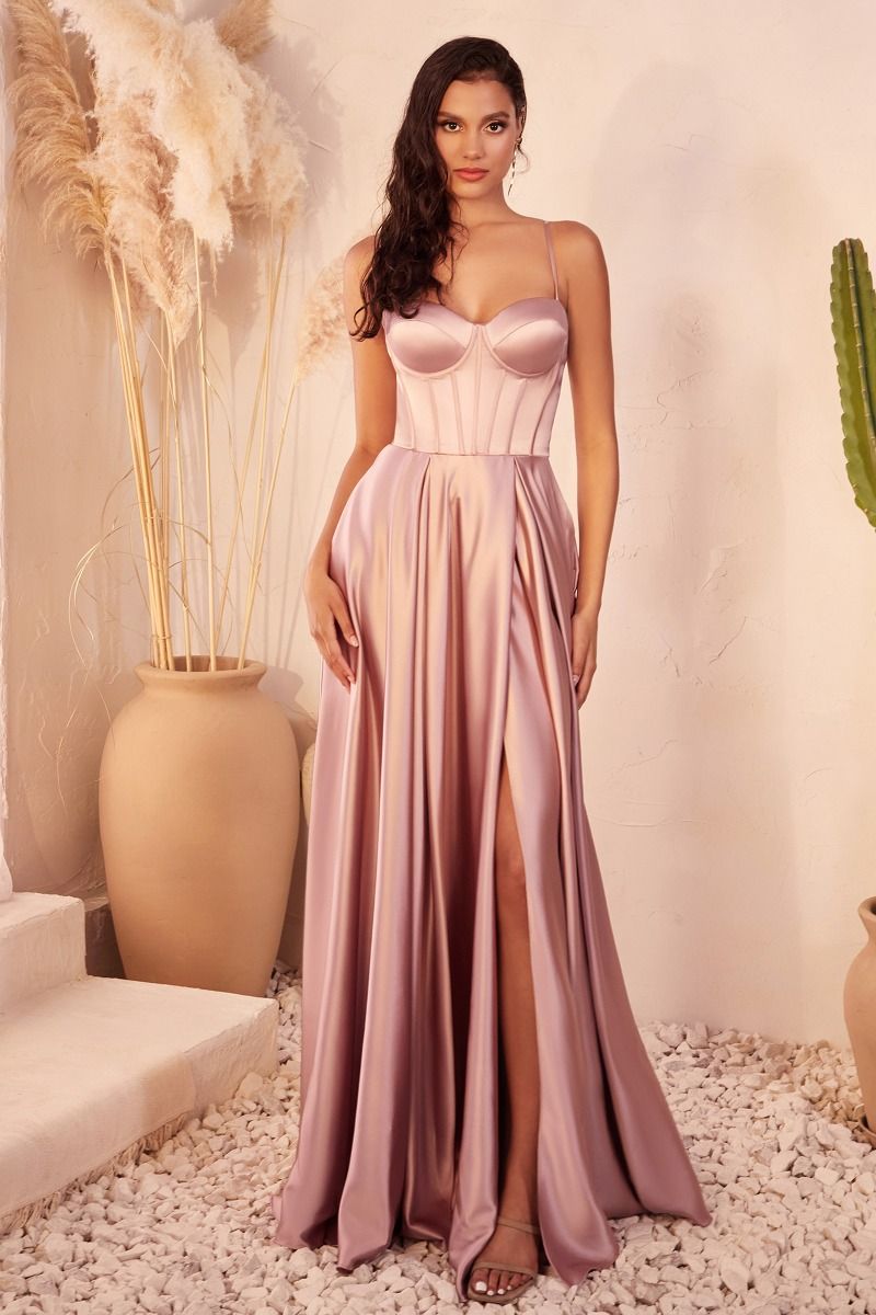 LaDivine CD337 Formal A Line Prom Long Dress