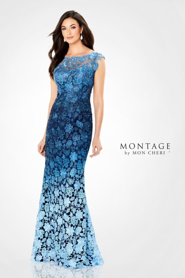 Mother of the Bride Dresses Long Lace Gown Mother of the Bride Dress Navy/Light
Blue/Multi
