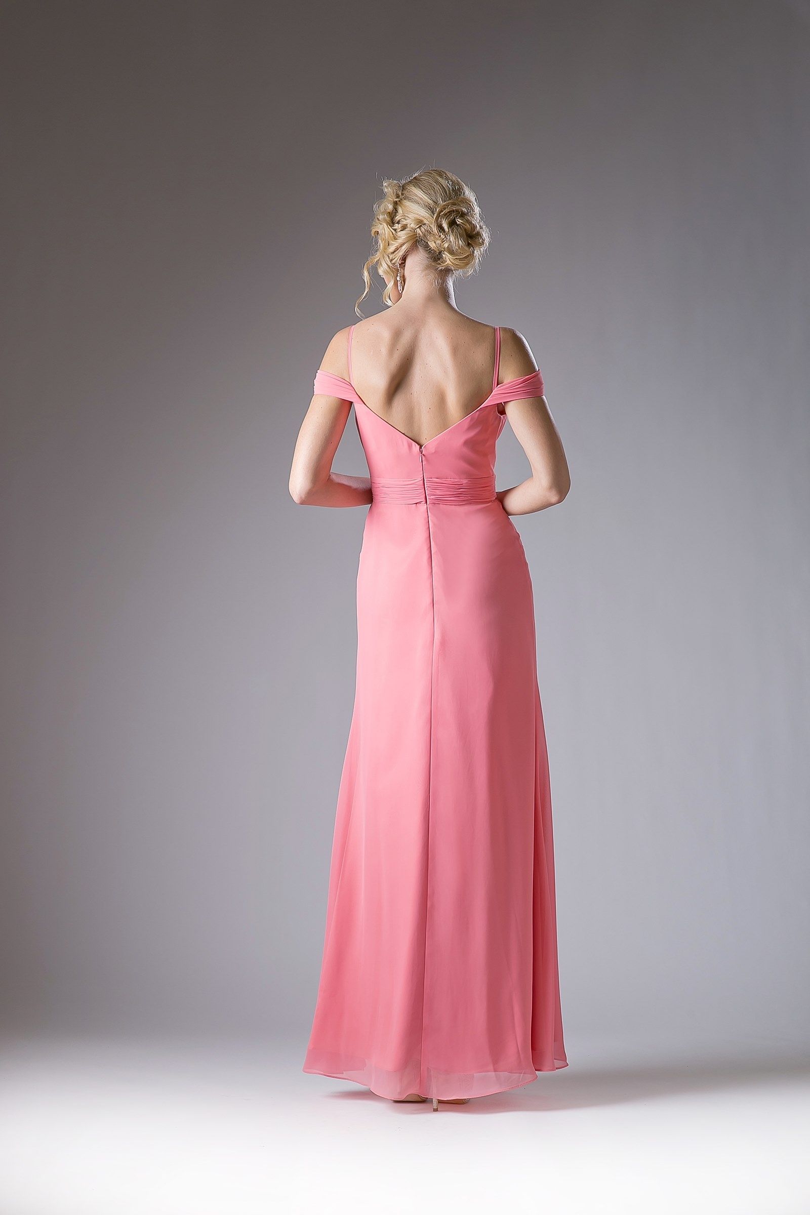 Prom Dresses A Line Long Formal Evening Prom Dress Coral