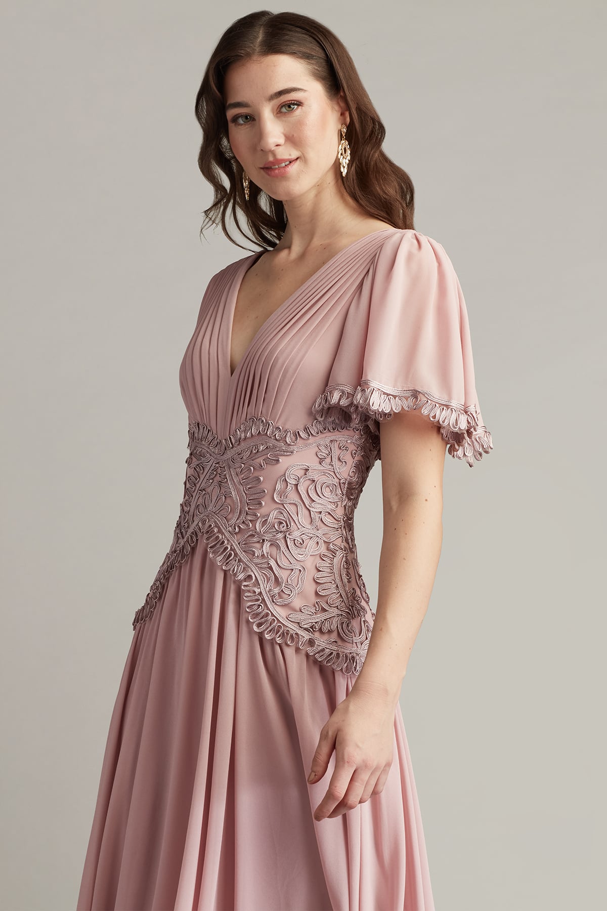 Cocktail Dresses Short Cocktail Midi Dress Pebble